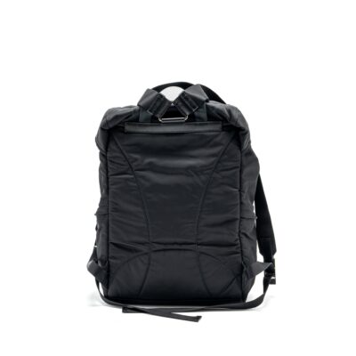 Alternative view of PRADA BACKPACK RE-NYLON/SAFFIANO BLACK SHW