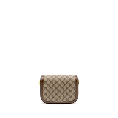 Alternative view of GUCCI HORSEBIT 1955 MINI BAG GG SUPREME CANVAS GHW
