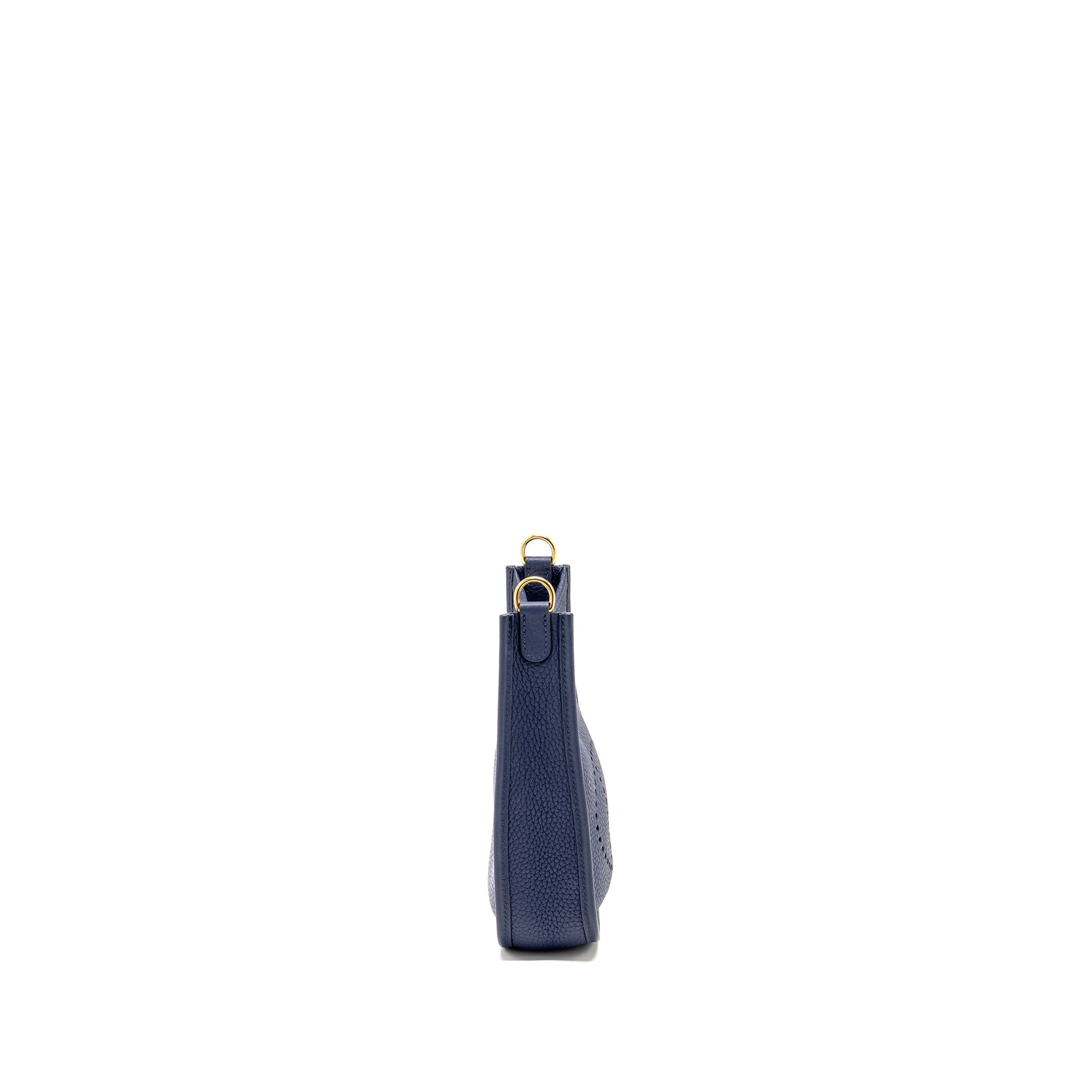 HERMES MINI EVELYNE CLEMENCE BLUE GHW - Image 3