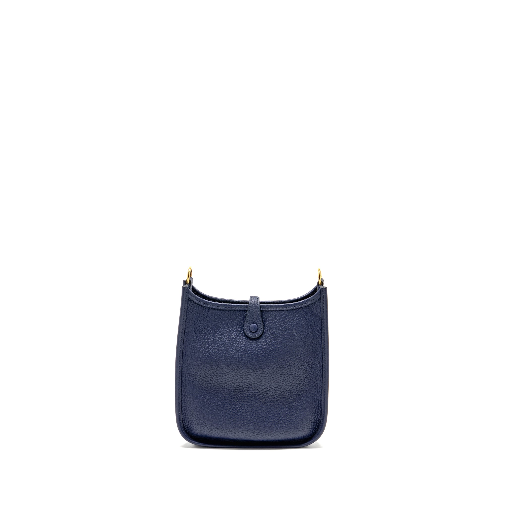 HERMES MINI EVELYNE CLEMENCE BLUE GHW - Image 2