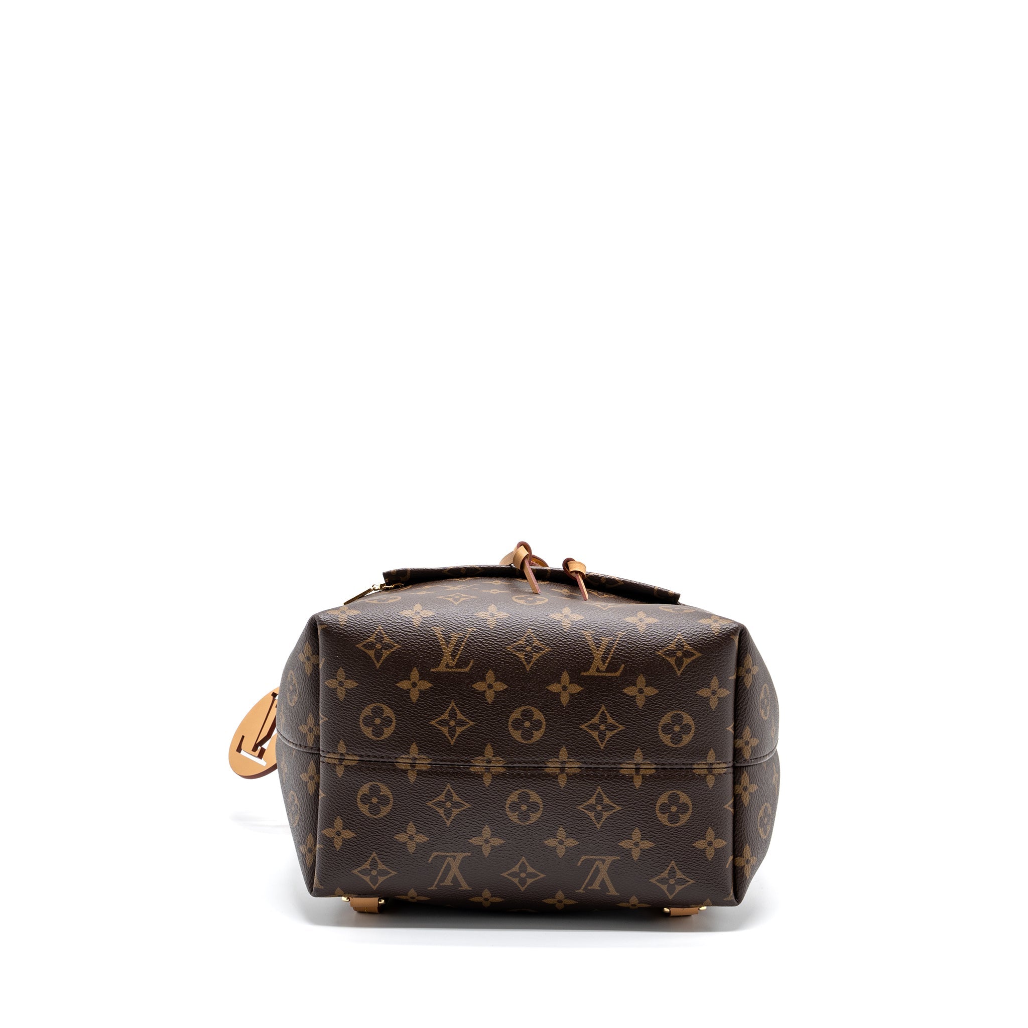 LOUIS VUITTON MONTSOURIS PM BACKPACK MONOGRAM CANVAS / LEATHER GHW (NEW VERSION) - Image 6