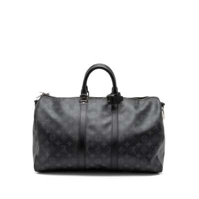 Alternative view of LOUIS VUITTON KEEPALL BANDOULIÈRE 45 MONOGRAM ECLIPSE CANVAS SHW