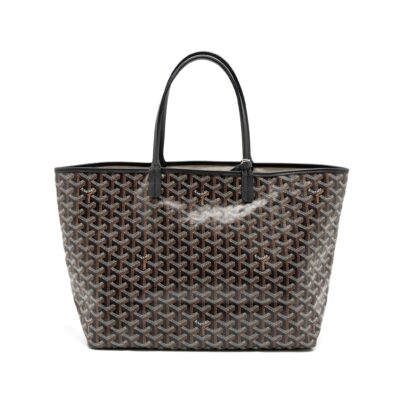 GOYARD SAINT LOUIS PM TOTE BAG GOYARDINE CANVAS SHW