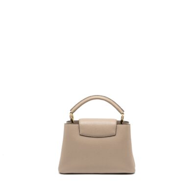 Alternative view of LOUIS VUITTON CAPUCINES BB TAURILLON GALET GHW