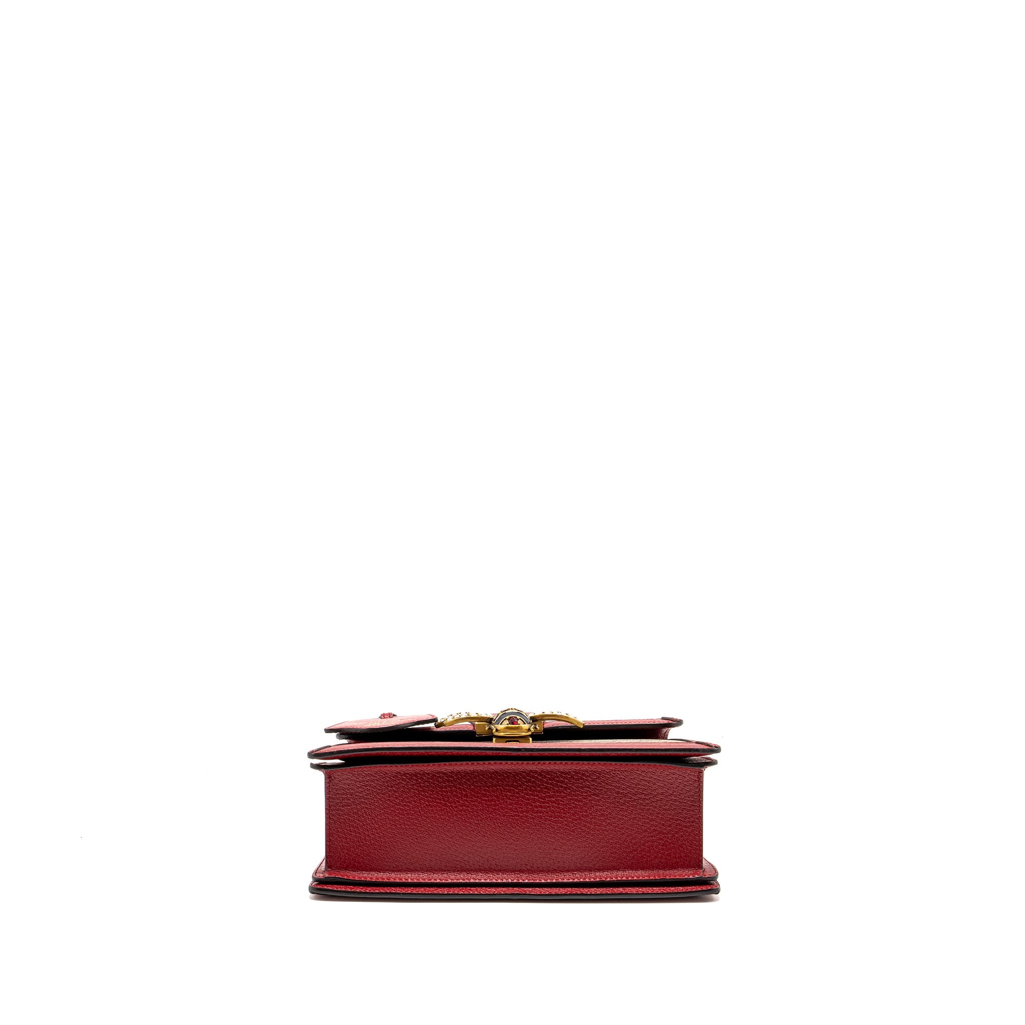 GUCCI QUEEN MARGARET TOP HANDLE BAG GG SUPREME CANVAS RED/ MULTICOLOUR GHW - Image 5