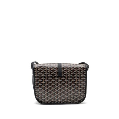 Alternative view of GOYARD BELVEDERE MM MESSANGER BAG GOYARDLINE CANVAS / CALFSKIN BLACK SHW