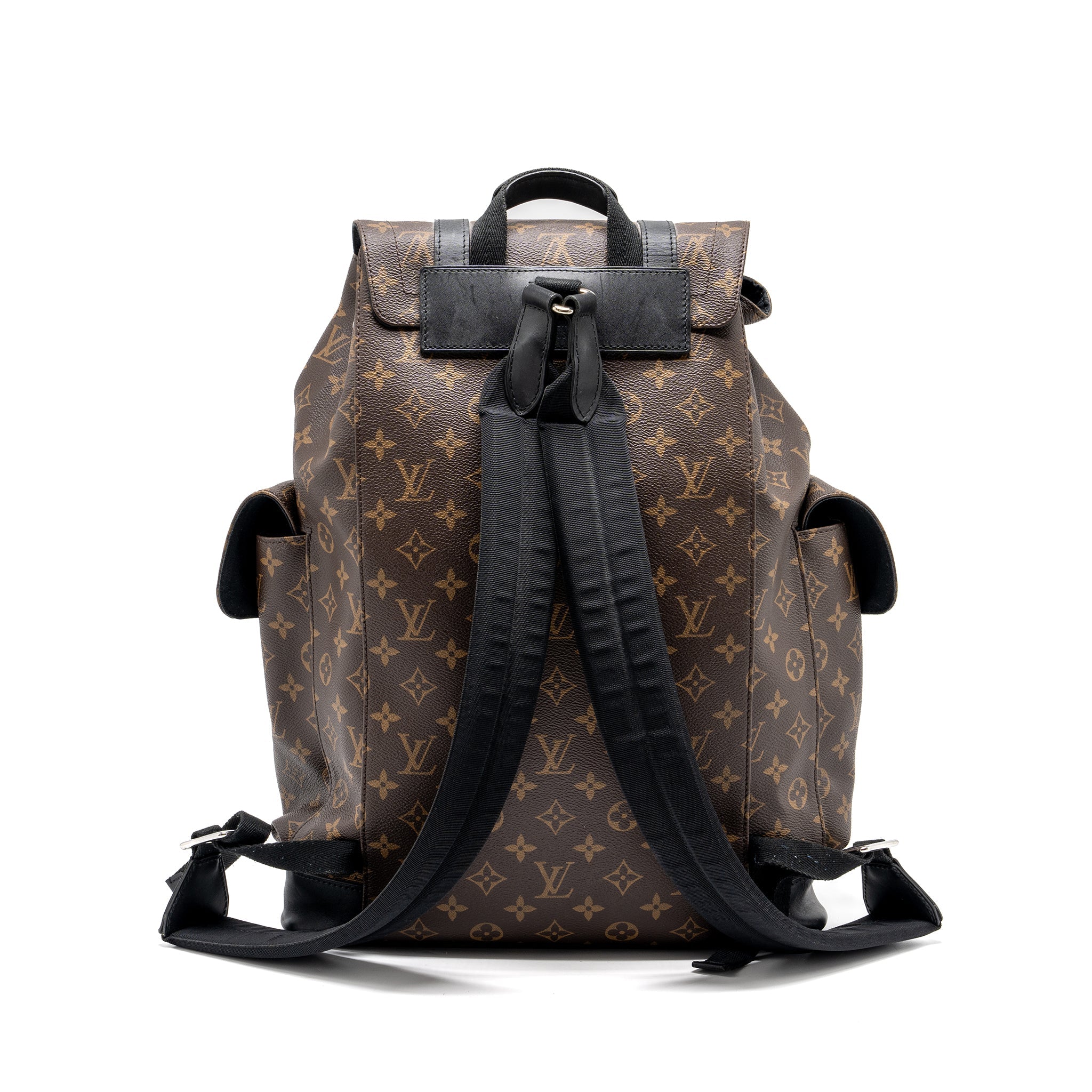 LOUIS VUITTON CHRISTOPHER BACKPACK MONOGRAM CANVAS/LEATHER SHW - Image 2