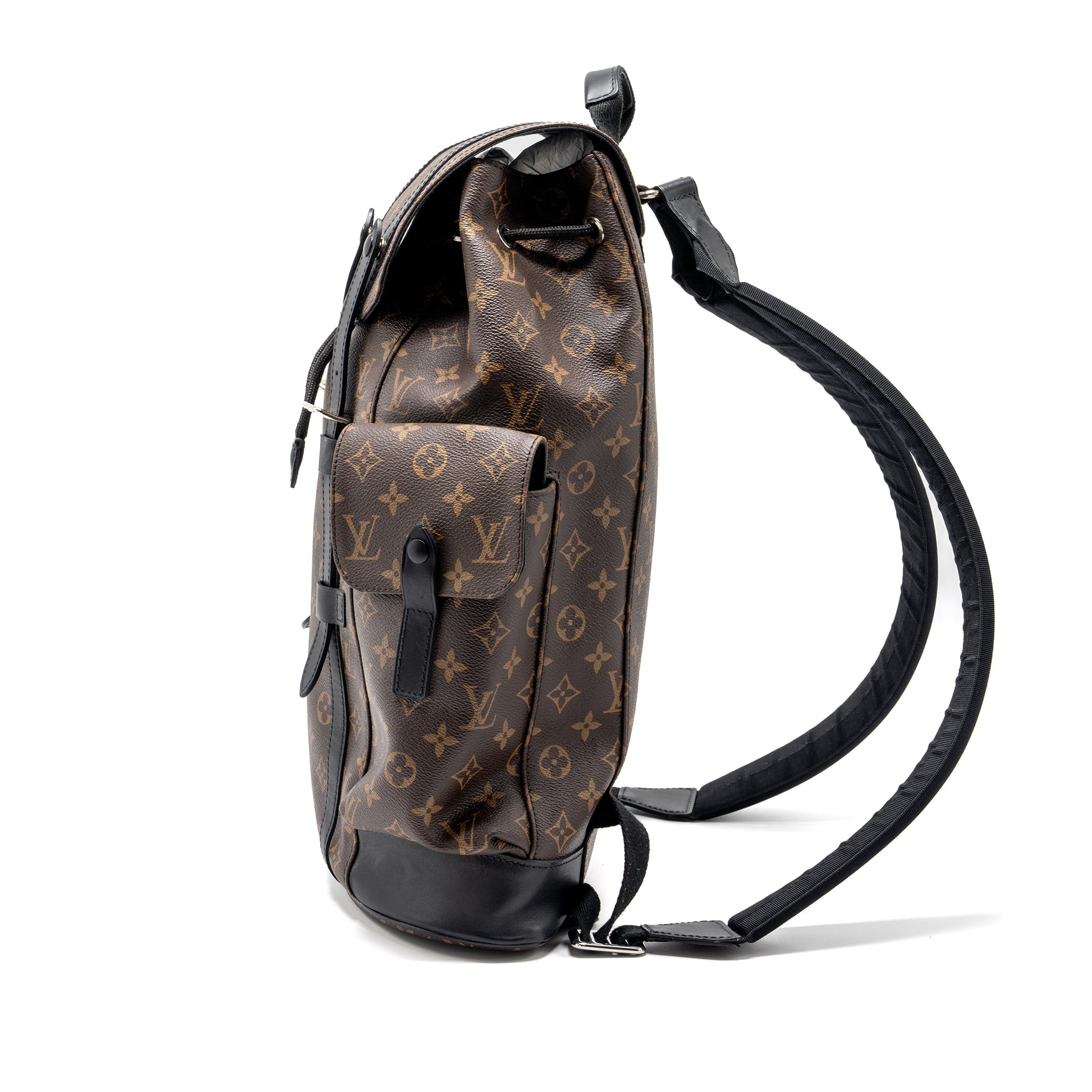 LOUIS VUITTON CHRISTOPHER BACKPACK MONOGRAM CANVAS/LEATHER SHW - Image 4