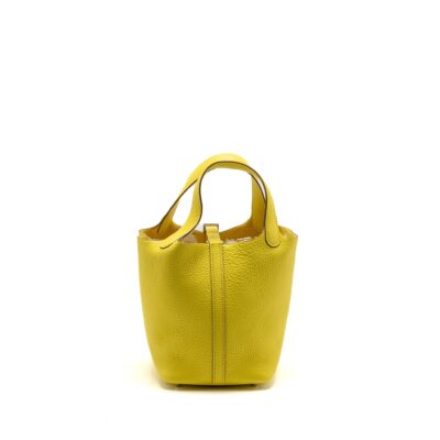 Alternative view of HERMES PICOTIN 18 LOCK BAG CLEMENCE 9R LIME SHW