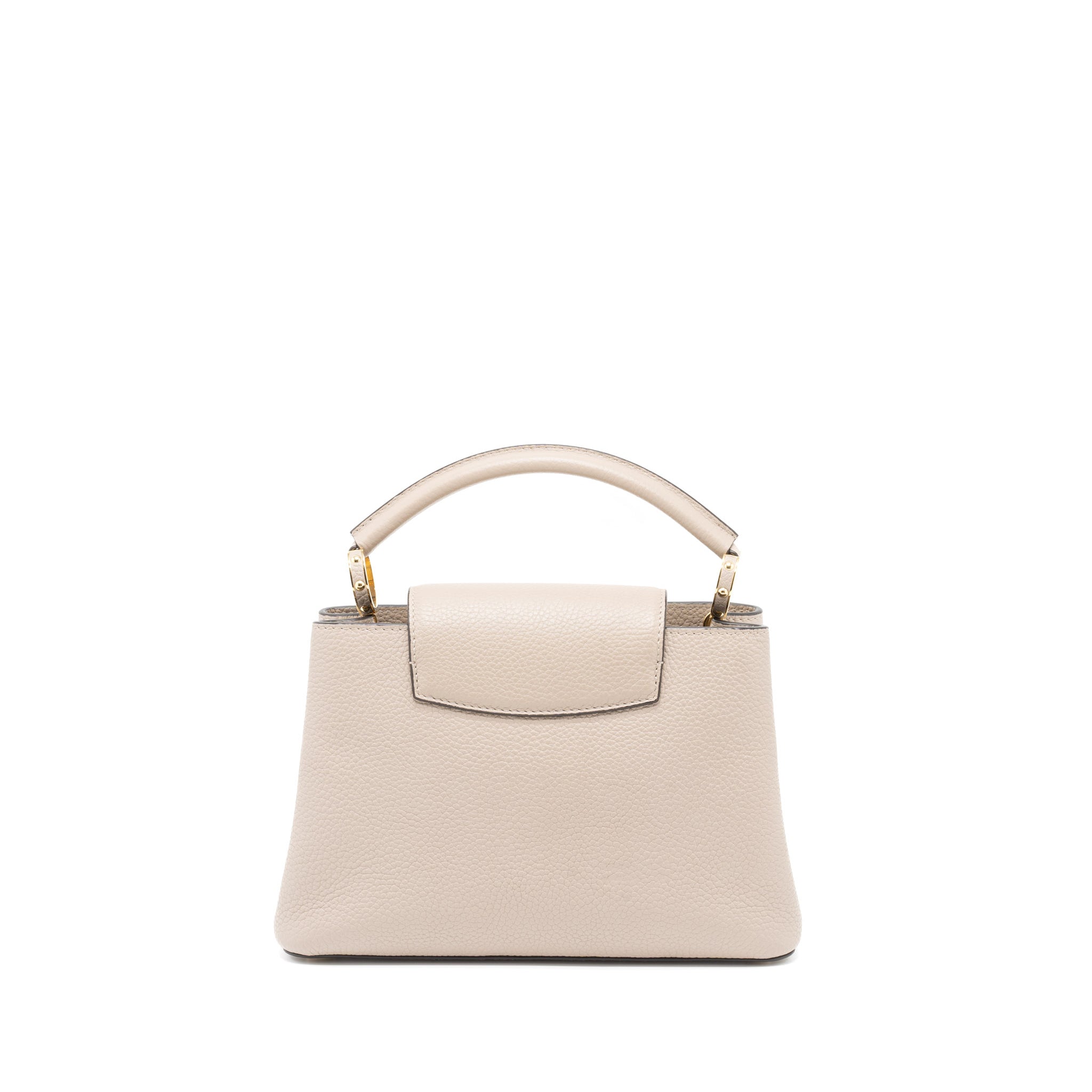 LOUIS VUITTON CAPUCINES BB TAURILLON GALET GHW - Image 2