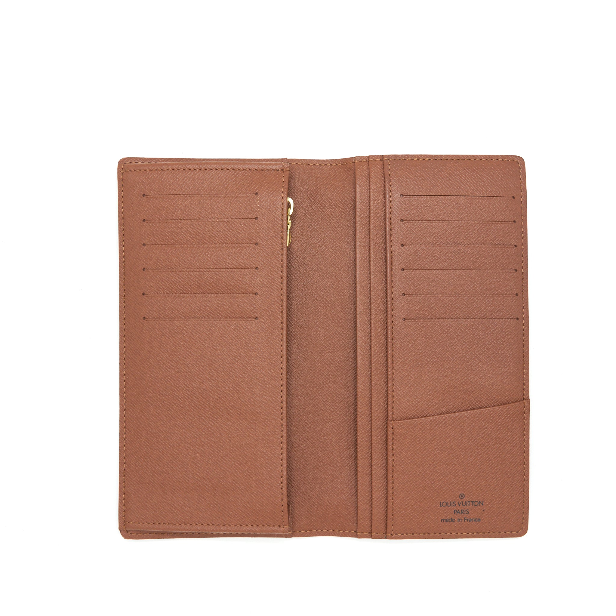 LOUIS VUITTON LONG WALLET MONOGRAM CANVAS GHW - Image 7