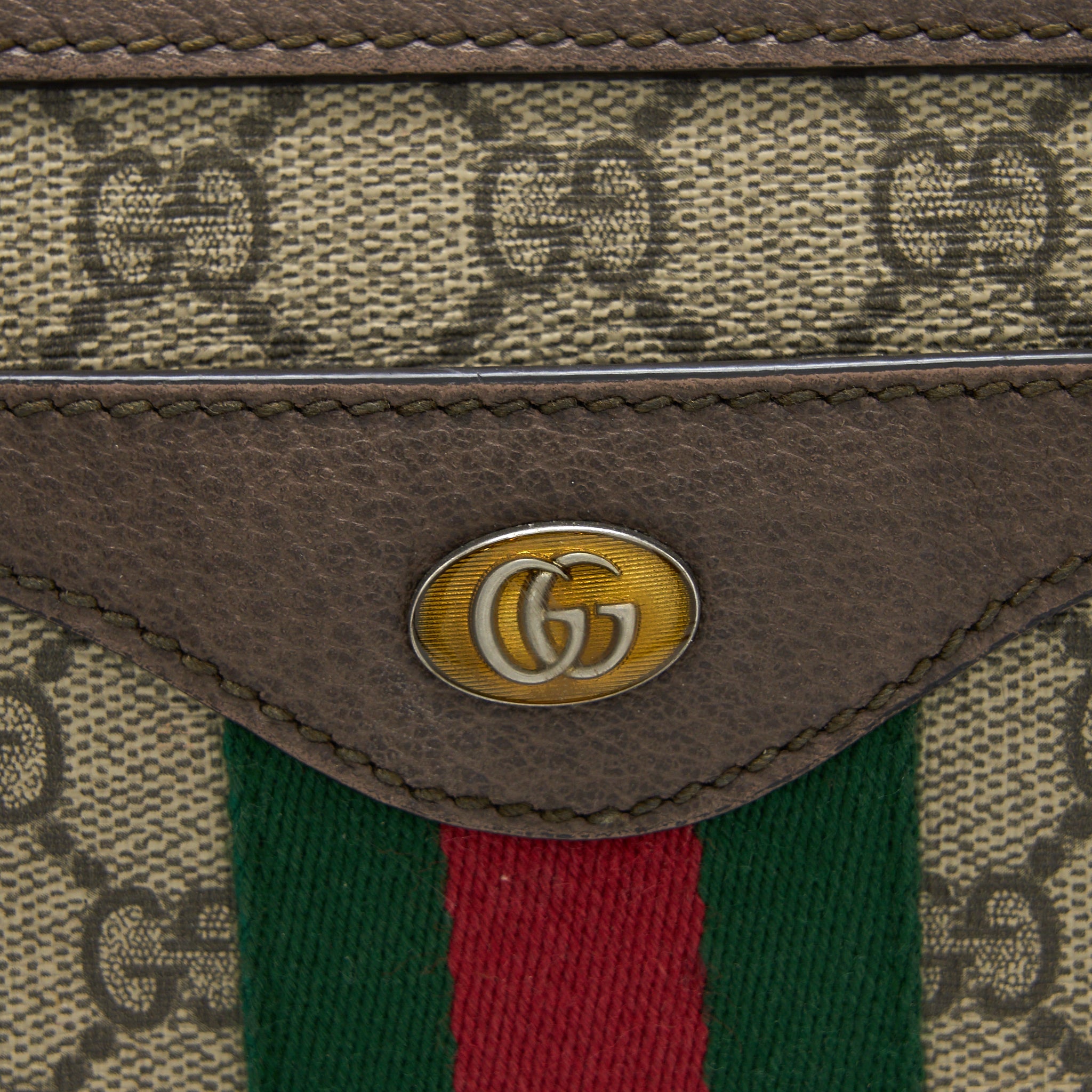 GUCCI OPHIDIA CROSSBODY BAG GG SUPREME CANVAS/LEATHER GHW - Image 6
