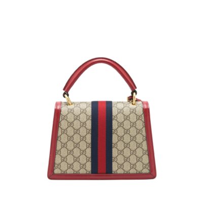 Alternative view of GUCCI QUEEN MARGARET TOP HANDLE BAG RED