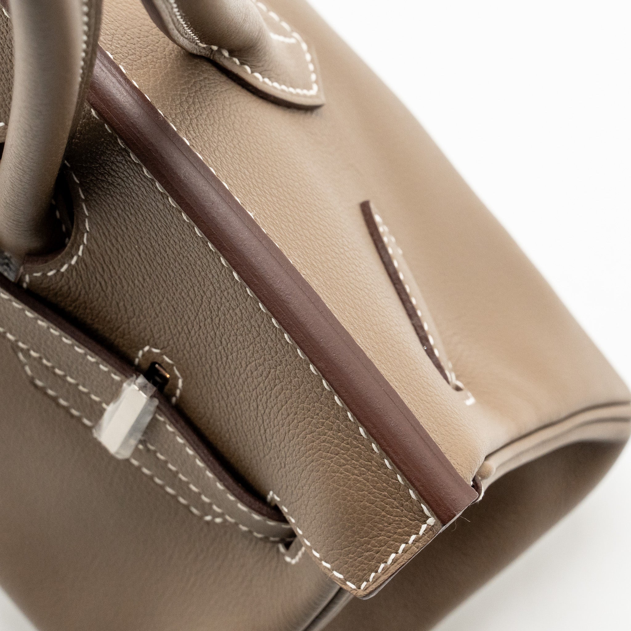 HERMES BIRKIN SHOULDER 29 EVERCOLOR ETOUPE SHW - Image 12