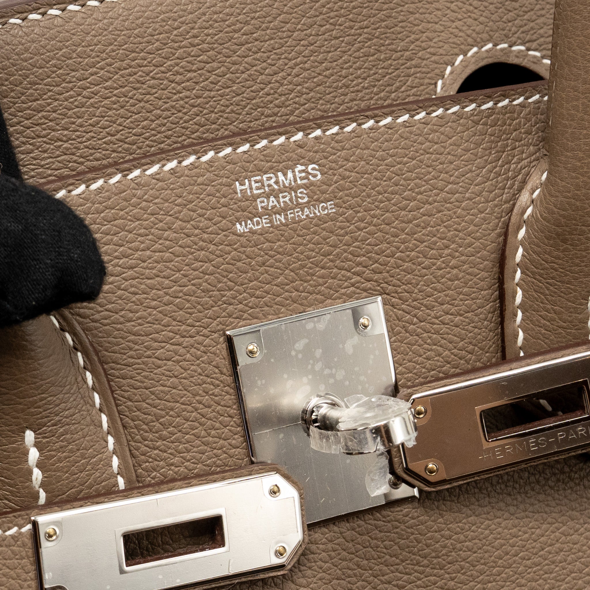 HERMES BIRKIN SHOULDER 29 EVERCOLOR ETOUPE SHW - Image 16