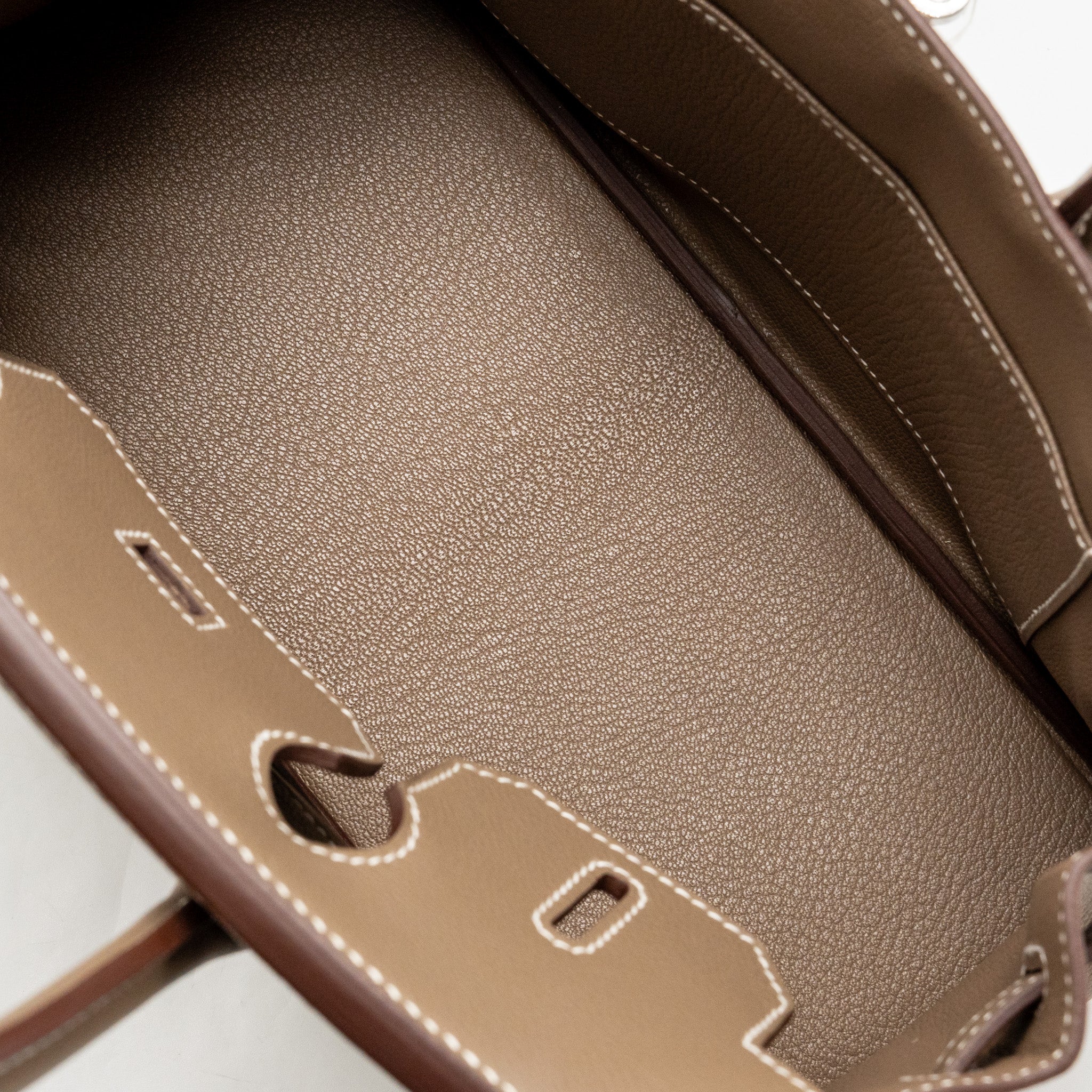 HERMES BIRKIN SHOULDER 29 EVERCOLOR ETOUPE SHW - Image 17