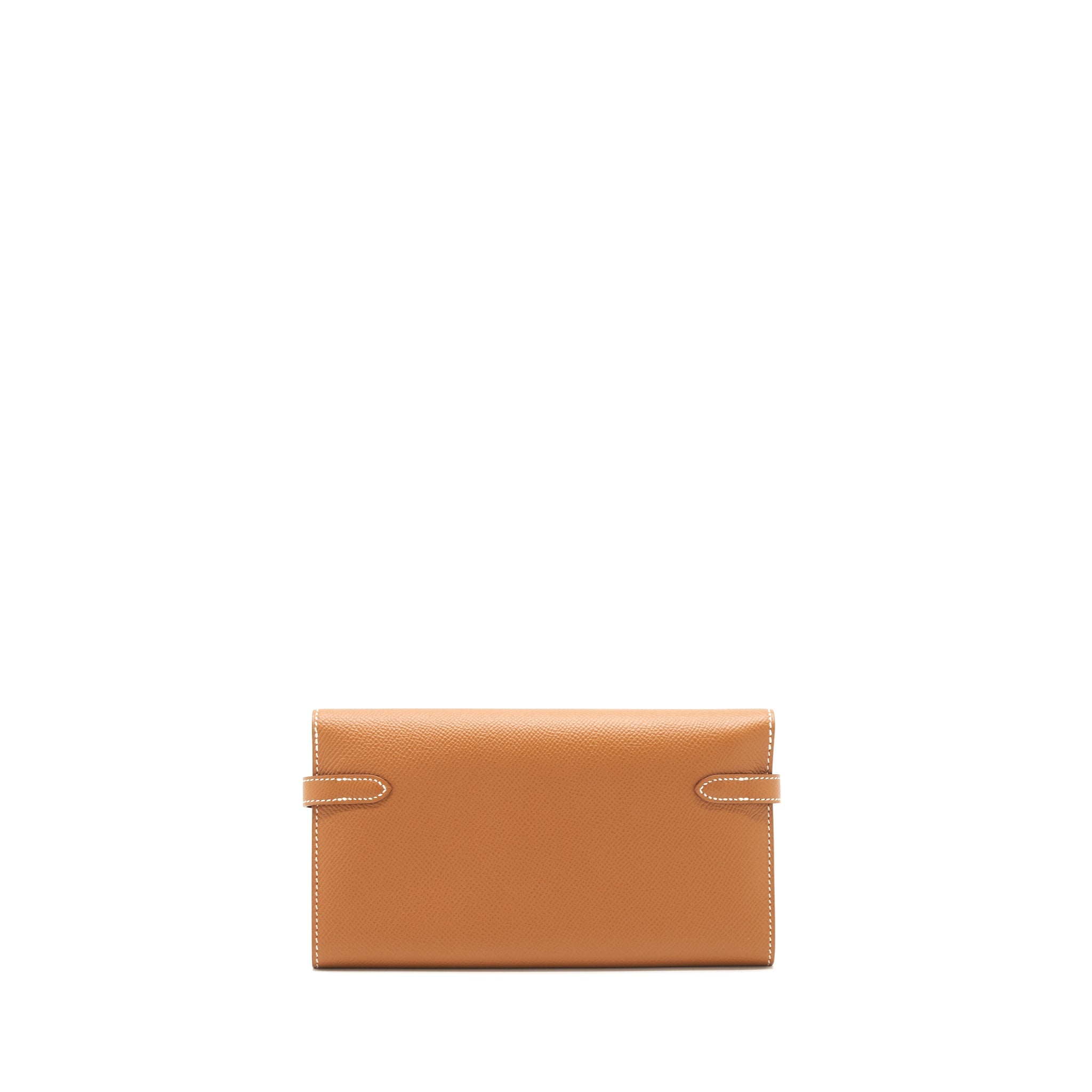 HERMES KELLY LONG WALLET GOLD GHW - Image 2