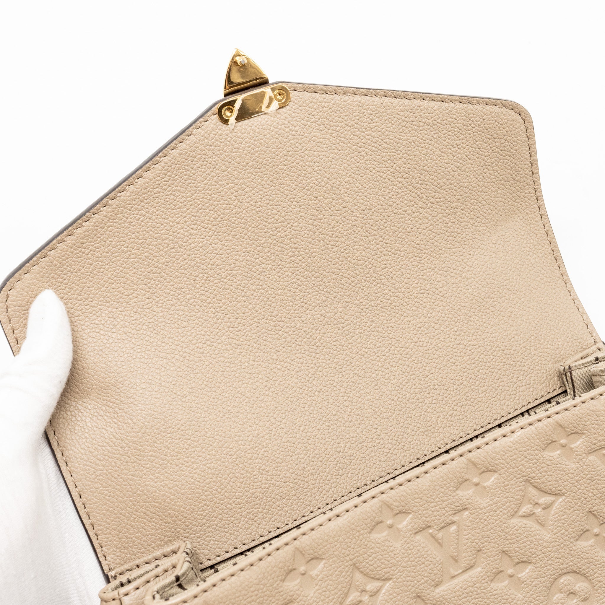 LOUIS VUITTON POCHETTE METIS MONOGRAM EMPREINTE TOURTERELLE GHW - Image 14