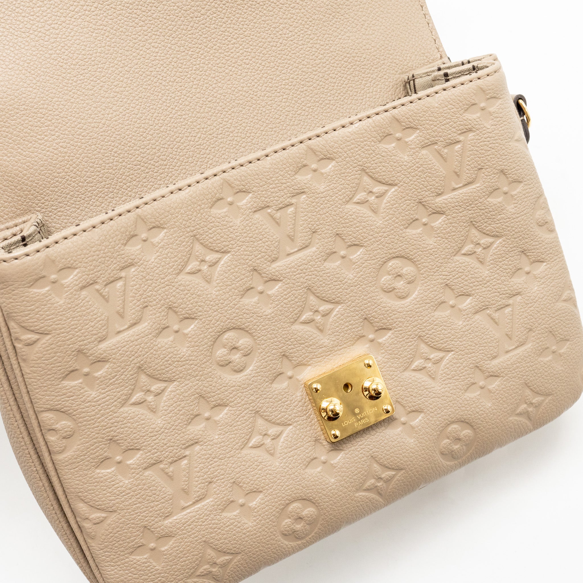 LOUIS VUITTON POCHETTE METIS MONOGRAM EMPREINTE TOURTERELLE GHW - Image 15