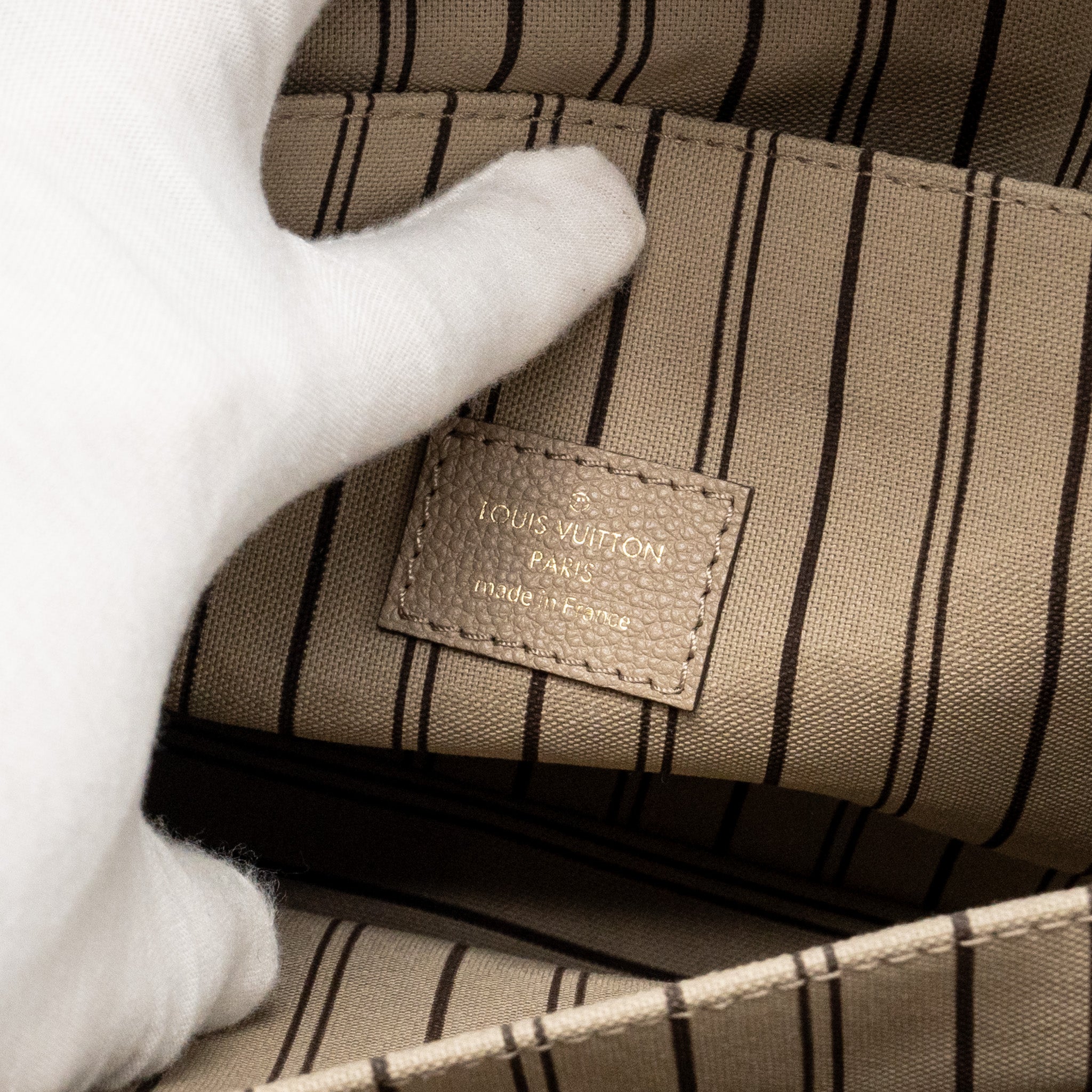 LOUIS VUITTON POCHETTE METIS MONOGRAM EMPREINTE TOURTERELLE GHW - Image 17