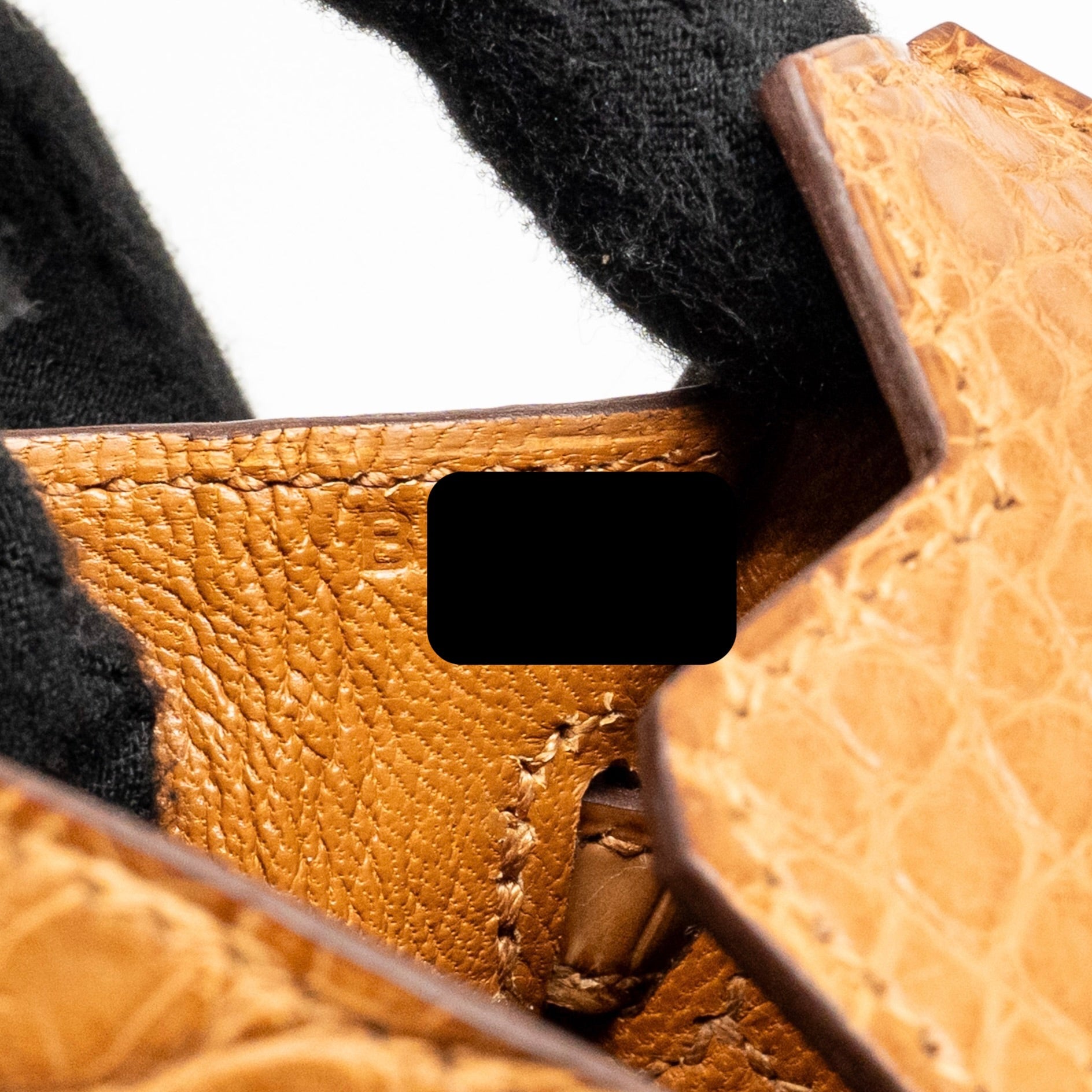 HERMES BIRKIN 20 ALLIGATOR MISSISSIPPIENSIS MAT GOLD GHW - Image 20