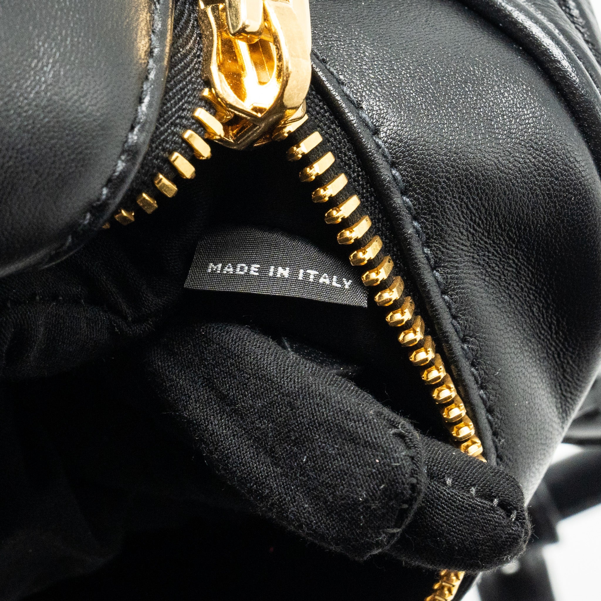 MIU MIU ARCADIE MATELASSE NAPPA BAG BLACK GHW - Image 16