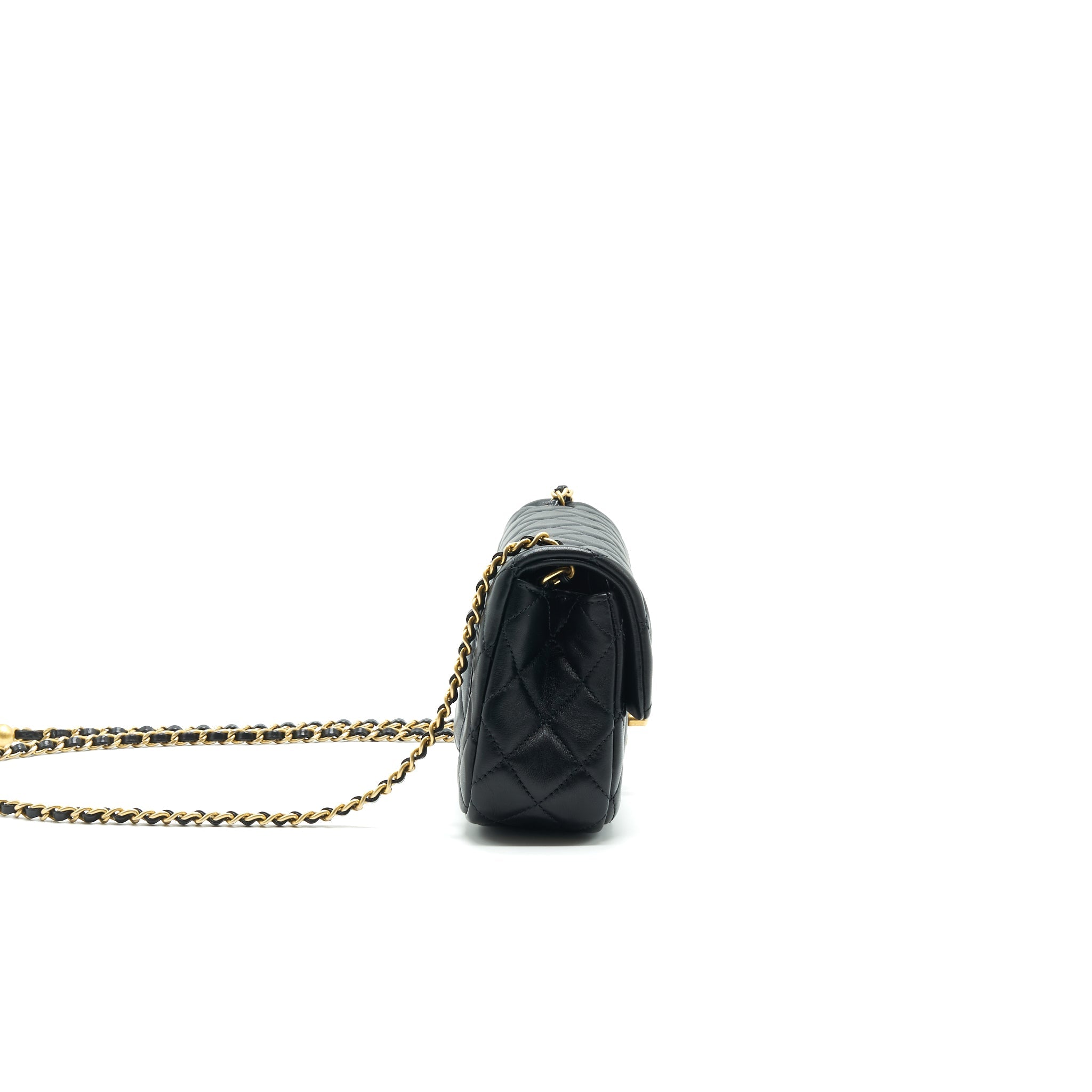 CHANEL PEARL CRUSH RECTANGULAR MINI FLAP BAG - Image 3