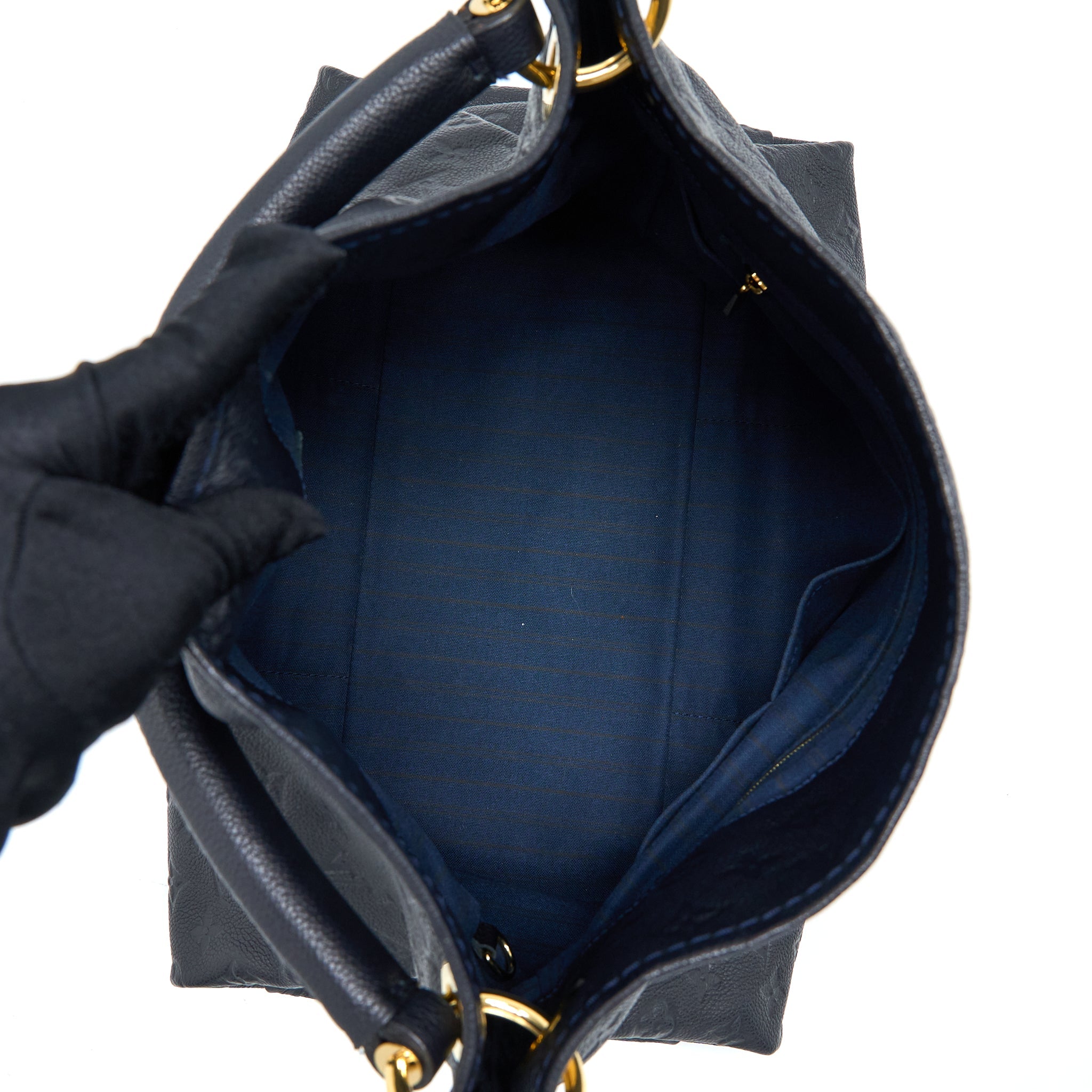 LOUIS VUITTON ARTSY MM EMPREINTE BLACK GHW - Image 6
