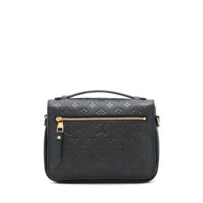 Alternative view of LOUIS VUITTON METIS POCHETTE MONOGRAM EMPREINTE BLACK GHW