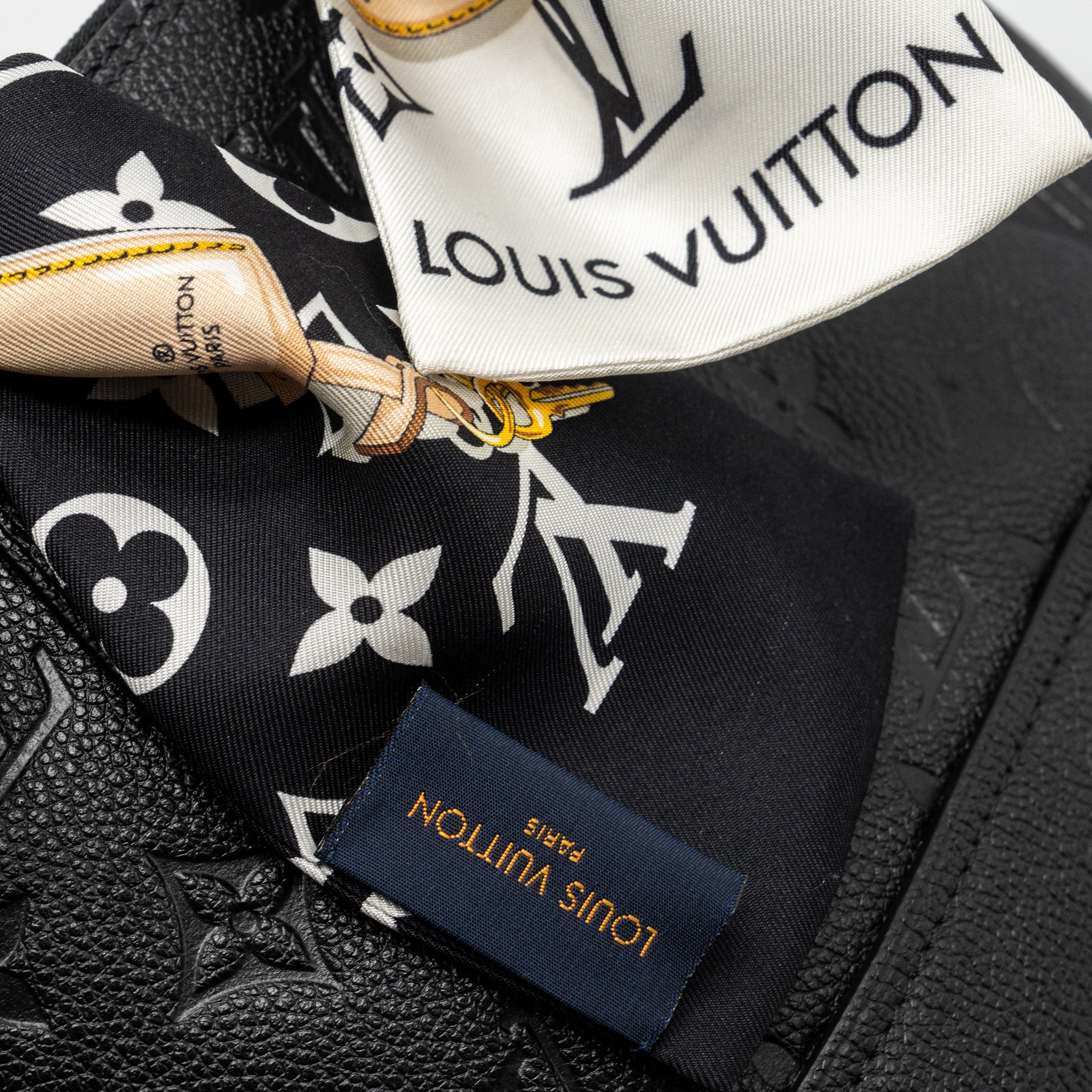 LOUIS VUITTON NEO ALMA BB MONOGRAM EMPREINTE LEATHER BLACK GHW(NEW VERSION) - Image 11
