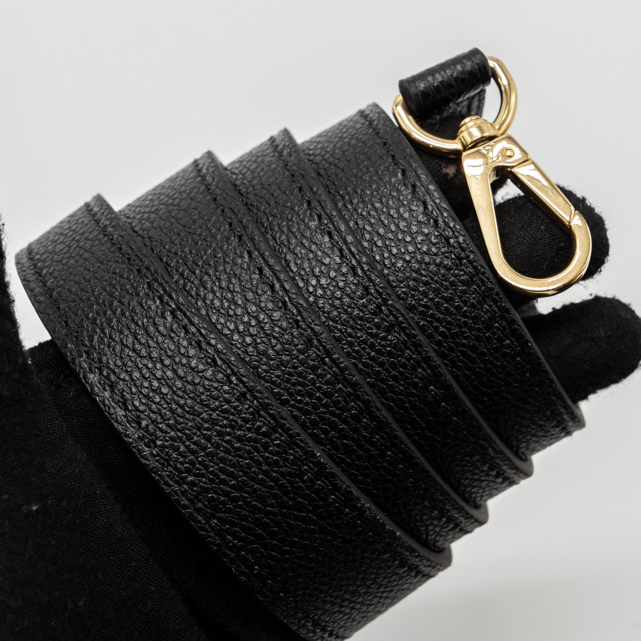 LOUIS VUITTON NEO ALMA BB MONOGRAM EMPREINTE LEATHER BLACK GHW(NEW VERSION) - Image 16