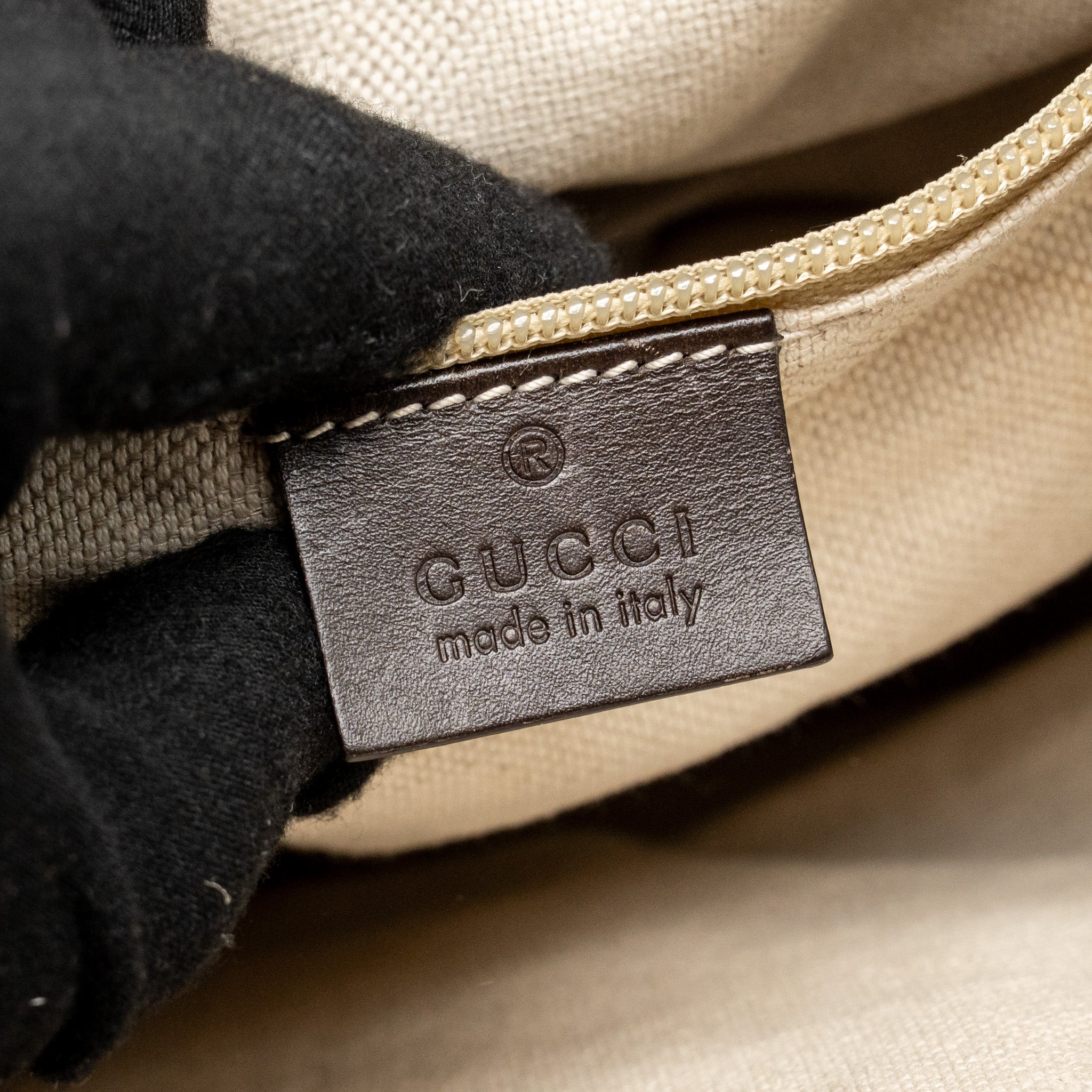 GUCCI SINGLE BUCKLE BACKPACK GG SUPREME CANVAS BROWN SHW - Image 17