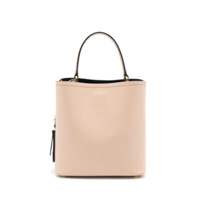 Alternative view of PRADA SAFFIANO PANIER BAG CIPRIA/ NERO GHW
