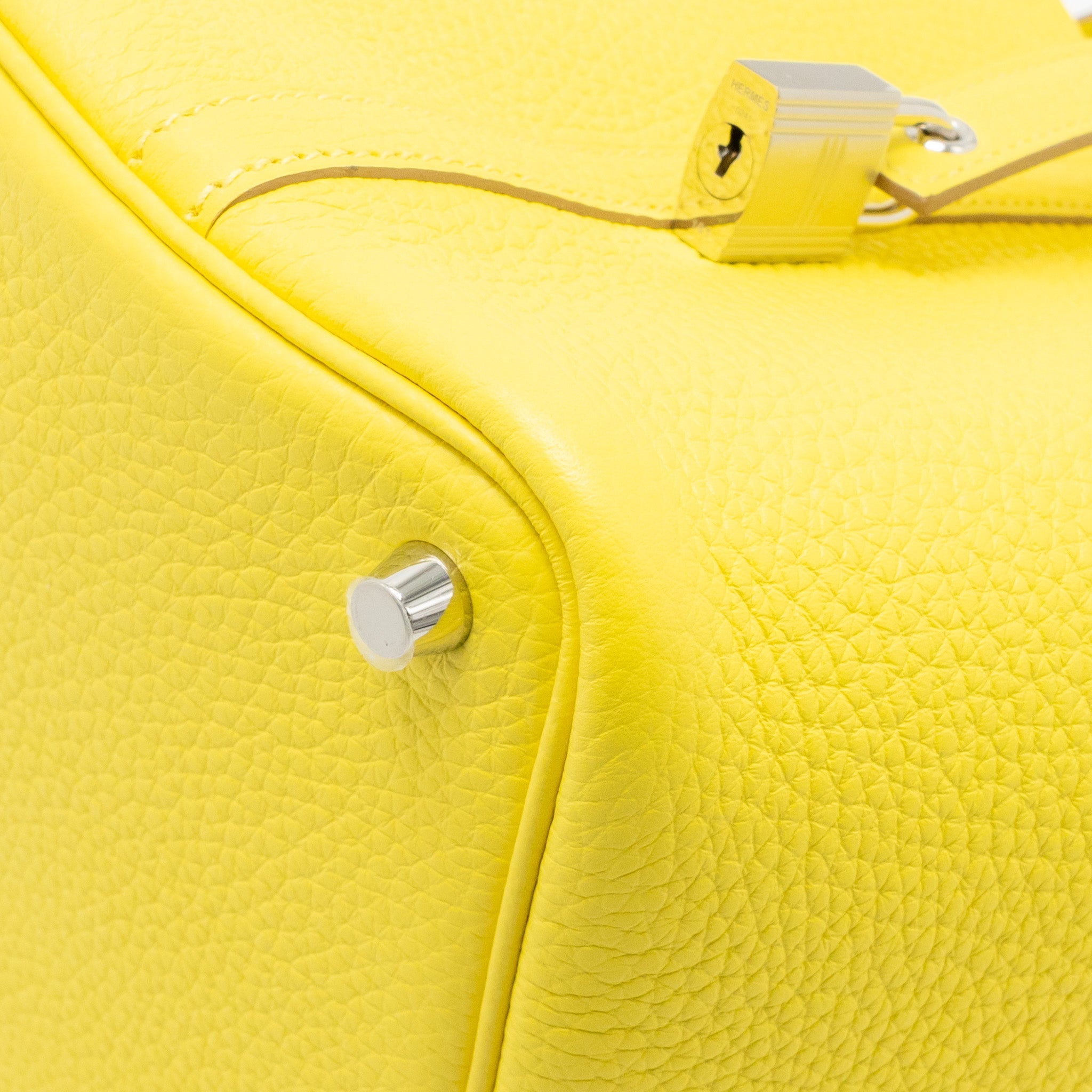 HERMES PICOTIN 18 LOCK BAG CLEMENCE 9R LIME SHW - Image 10