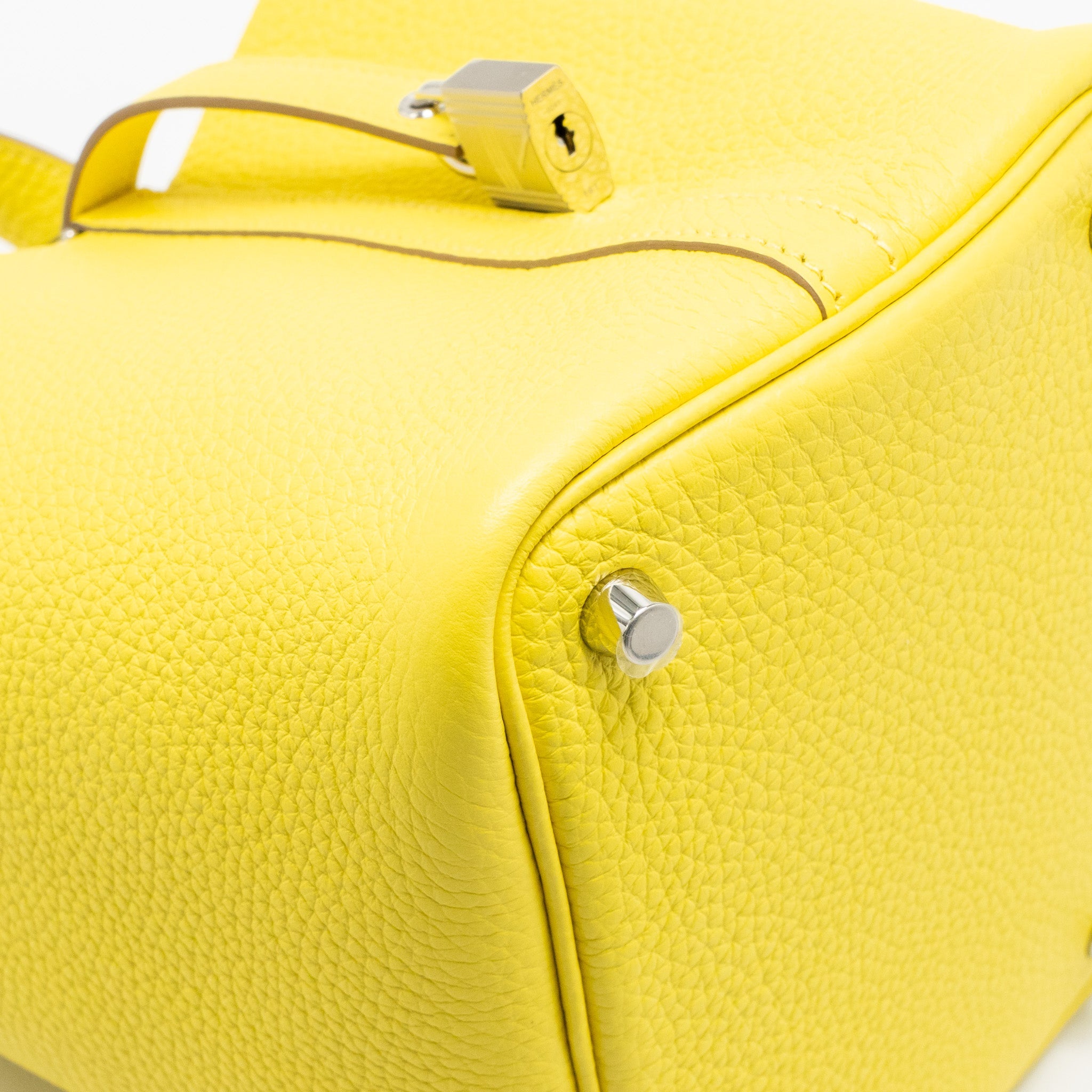 HERMES PICOTIN 18 LOCK BAG CLEMENCE 9R LIME SHW - Image 9