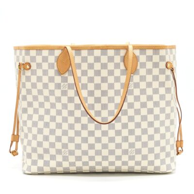 Alternative view of LOUIS VUITTON NEVERFULL GM DAMIER AZUR CANVAS