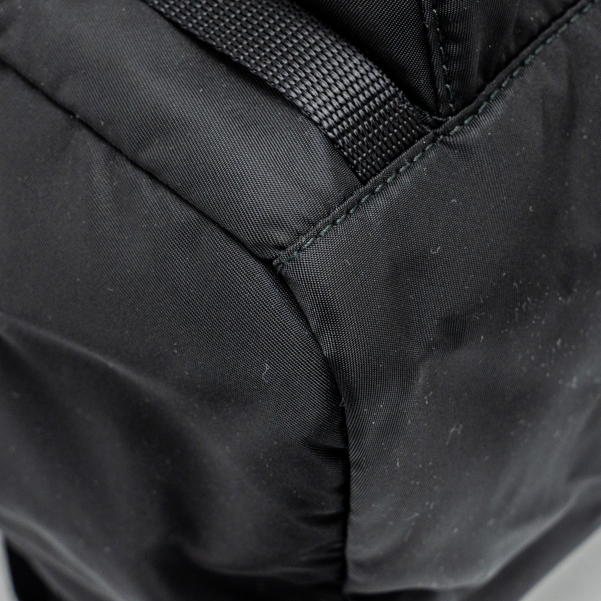 PRADA BACKPACK RE-NYLON/SAFFIANO BLACK SHW - Image 8