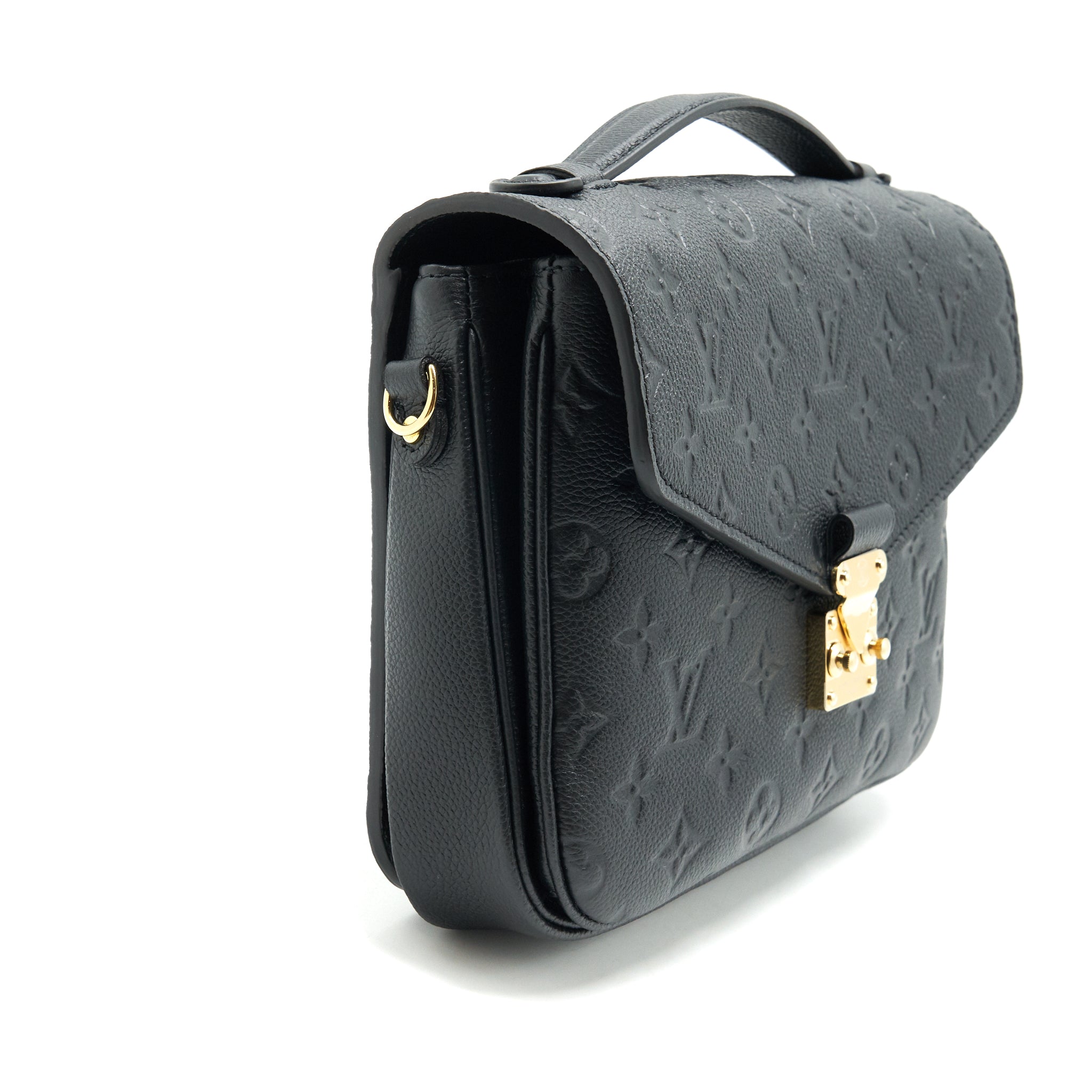 LOUIS VUITTON METIS POCHETTE MONOGRAM EMPREINTE BLACK GHW - Image 3