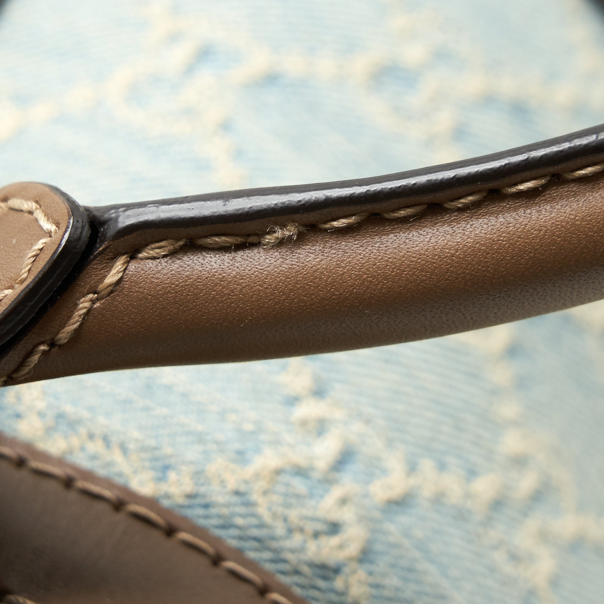 GUCCI GG DENIM BOSTON BAG WITH CROSS BODY STRAP - Image 13