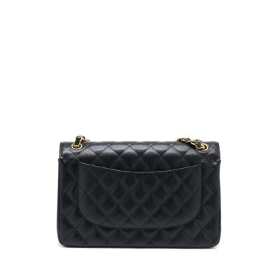 Alternative view of CHANEL JUMBO CLASSIC DOUBLE FLAP BAG CAVIAR BLACK GHW