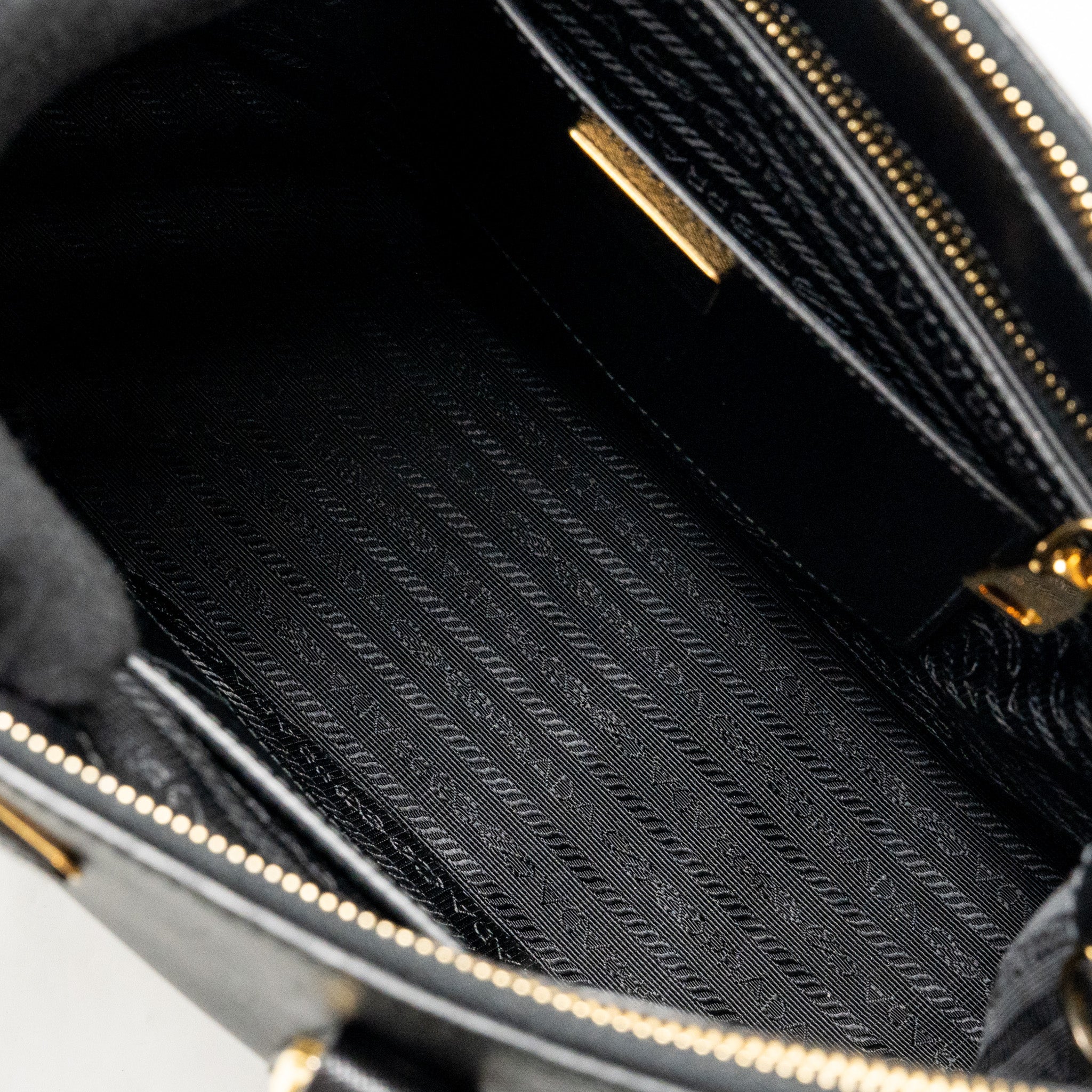 PRADA LARGE SAFFIANO TOTE BAG LEATHER BLACK GHW - Image 14