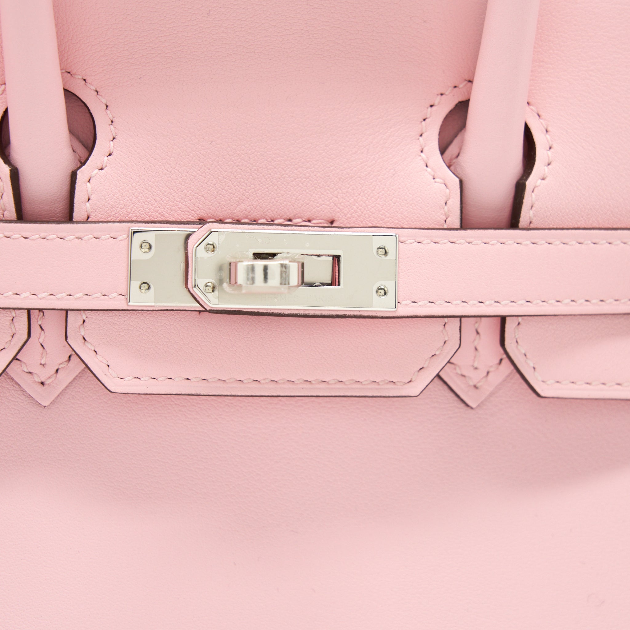 HERMES BIRKIN 25 SWIFT 3Q ROSE SAKURA SHW - Image 7
