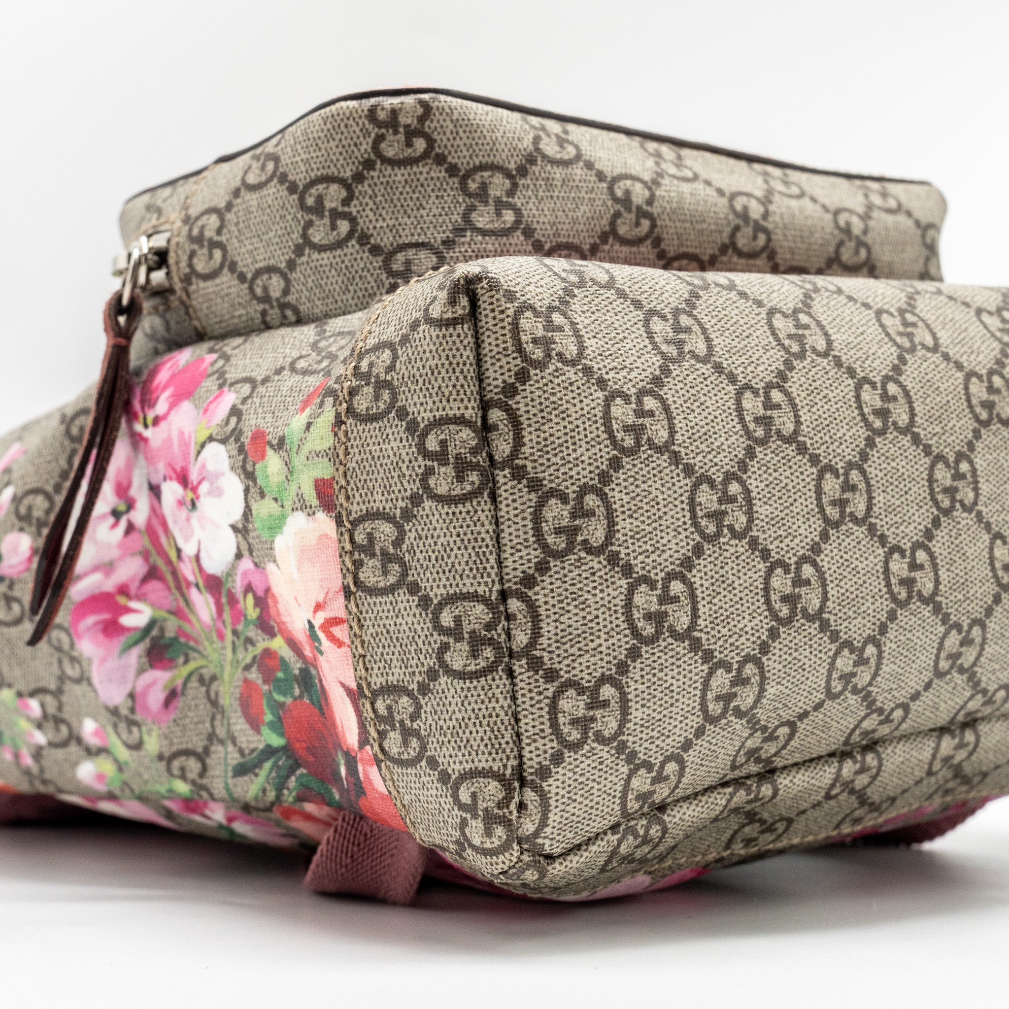 GUCCI BACKPACK FLOWER PRINTED GG SUPREME CANVAS MULTICOLOUR SHW - Image 6