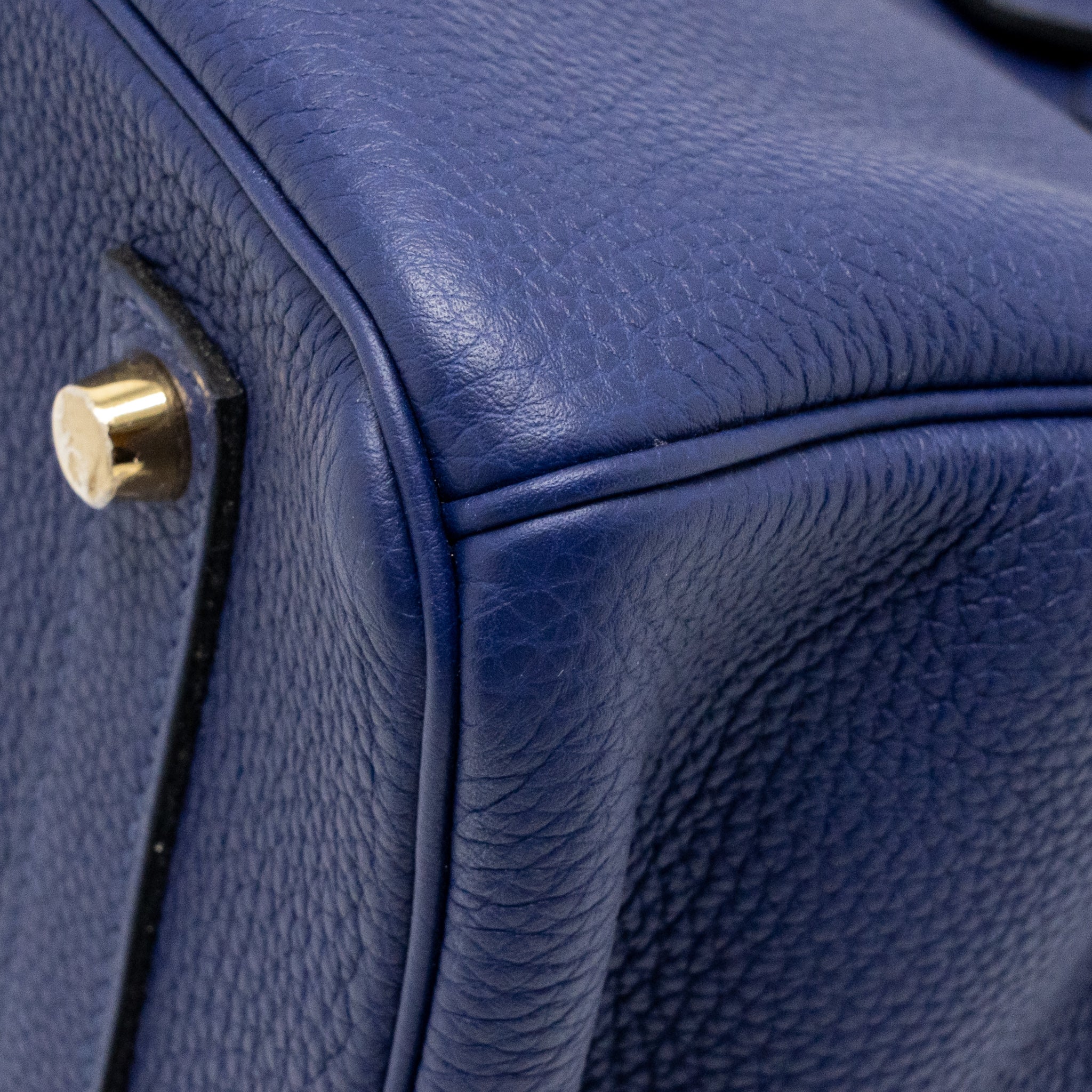 HERMES BIRKIN 35 TOGO BLUE GHW - Image 10