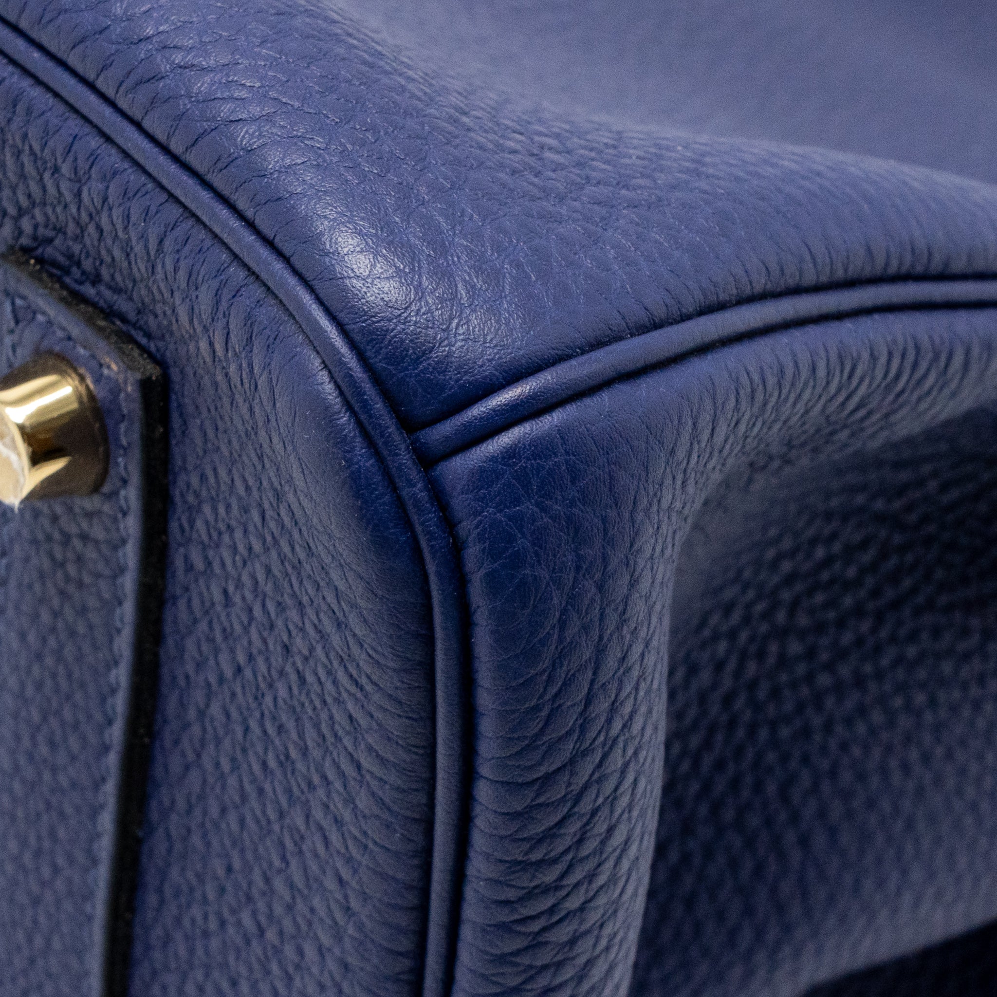 HERMES BIRKIN 35 TOGO BLUE GHW - Image 12