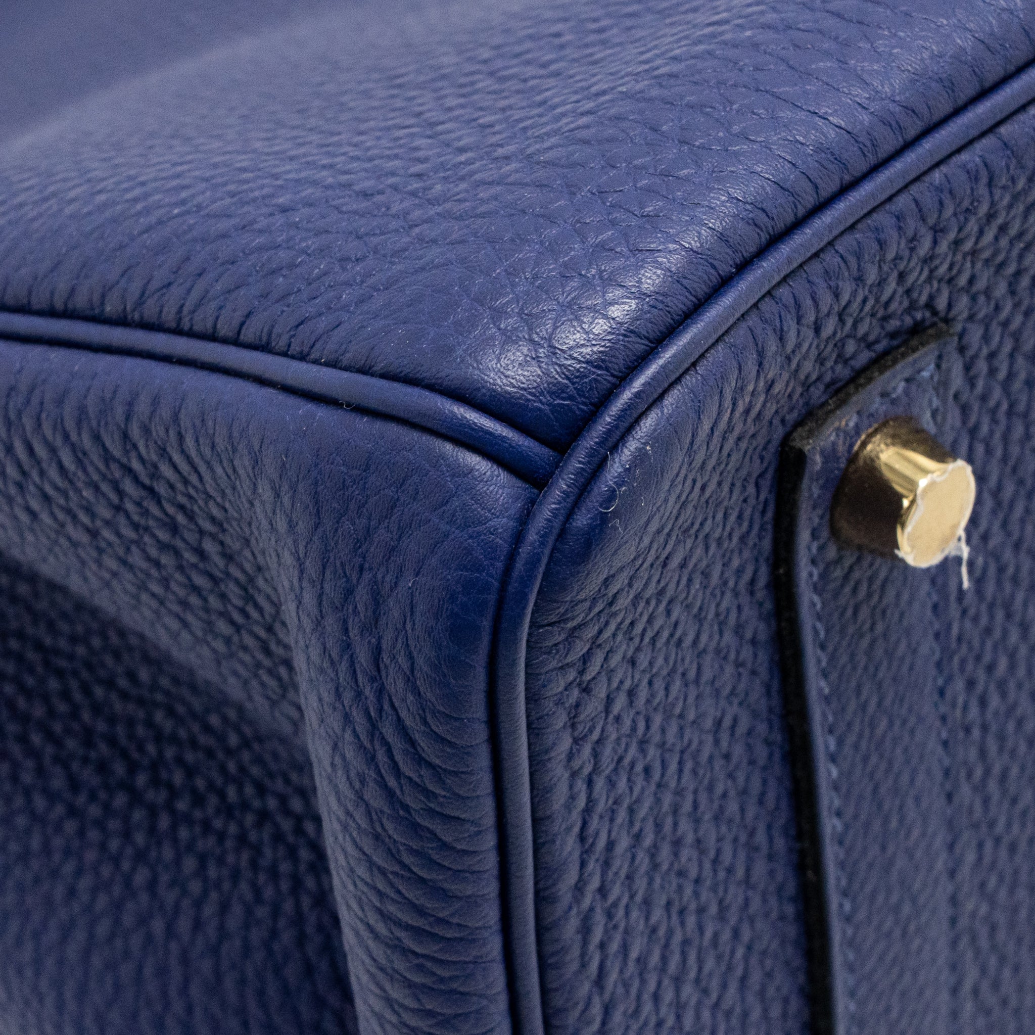 HERMES BIRKIN 35 TOGO BLUE GHW - Image 11