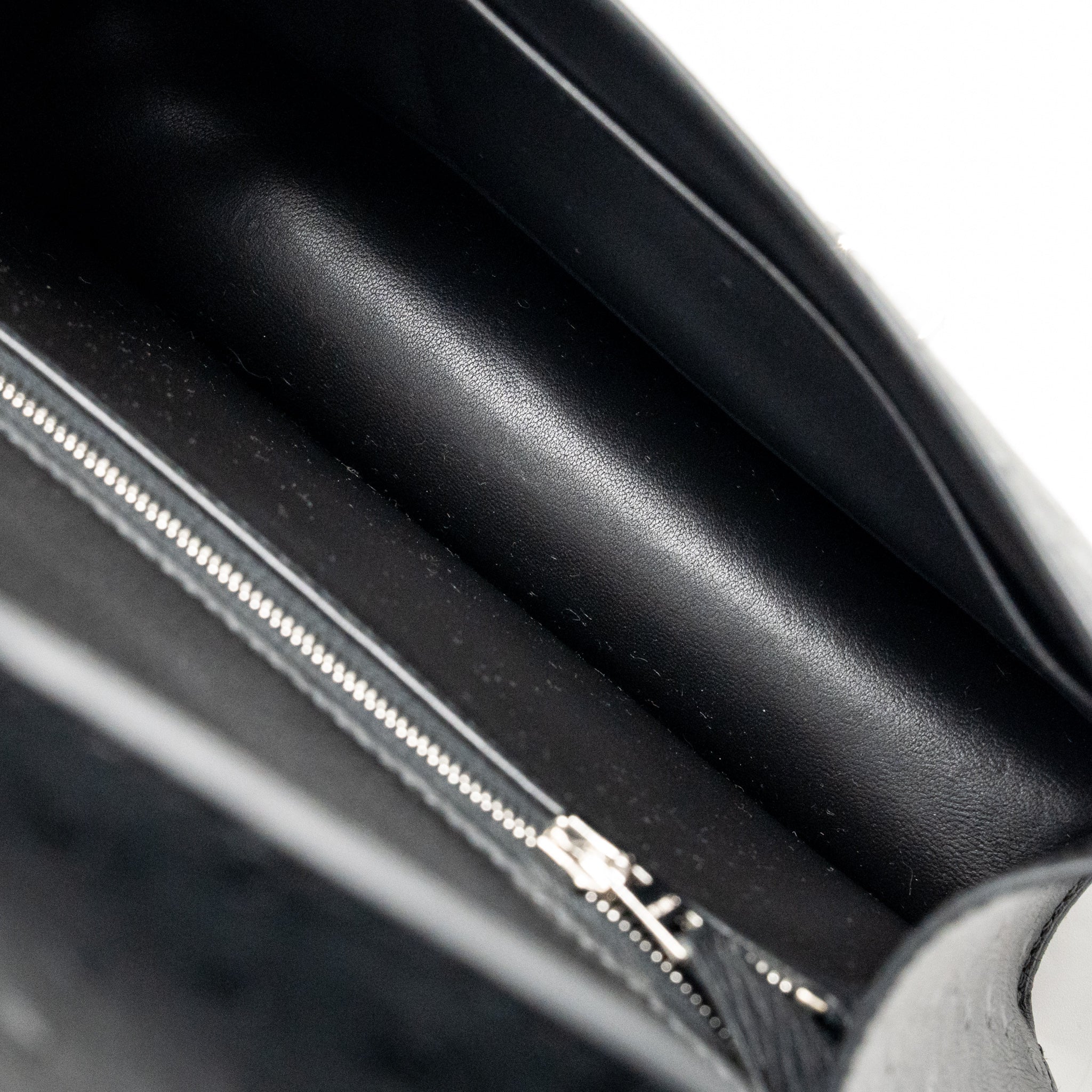 HERMES CONSTANCE 24 OSTRICH BLACK SHW - Image 17