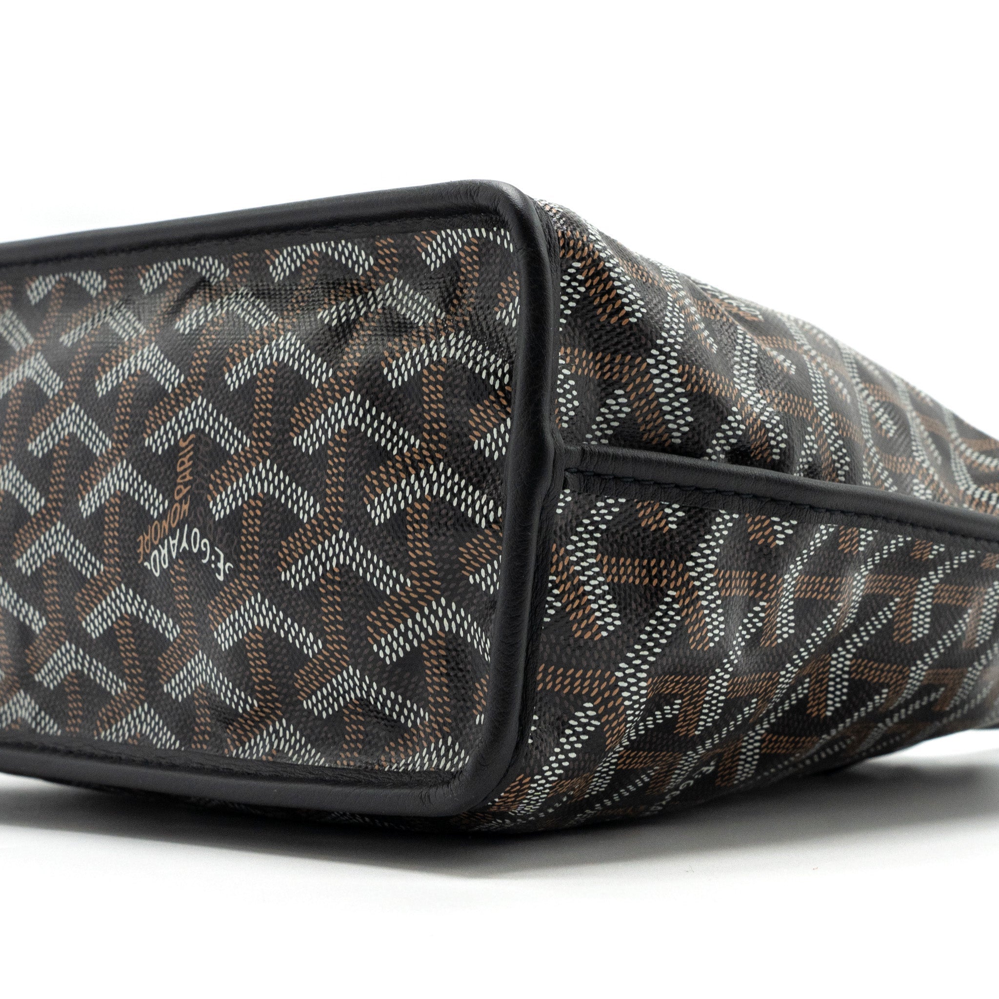 GOYARD ANJOU MINI BAG CANVAS/CALFSKIN BLACK SHW - Image 7