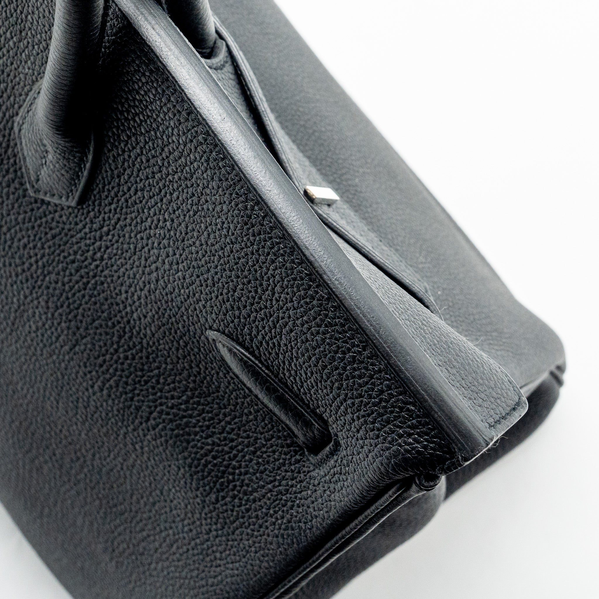 HERMES BIRKIN 40 TOGO BLACK SHW - Image 9