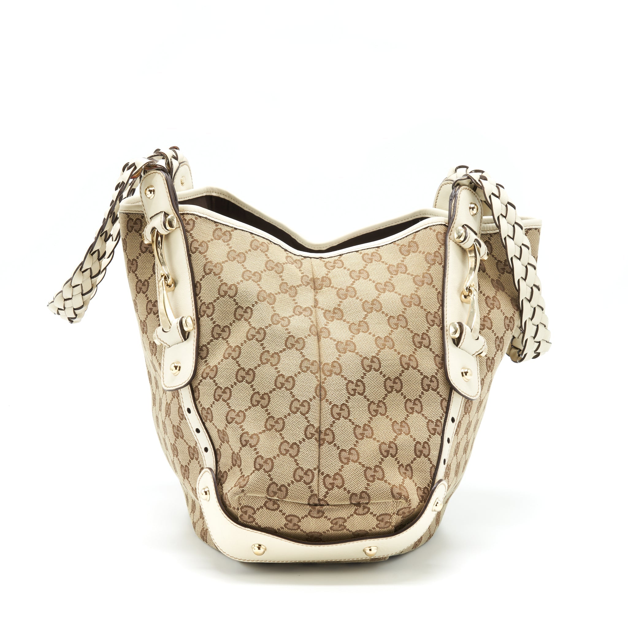 GUCCI TOTE BAG CANVAS GG SUPREME SHW - Image 4